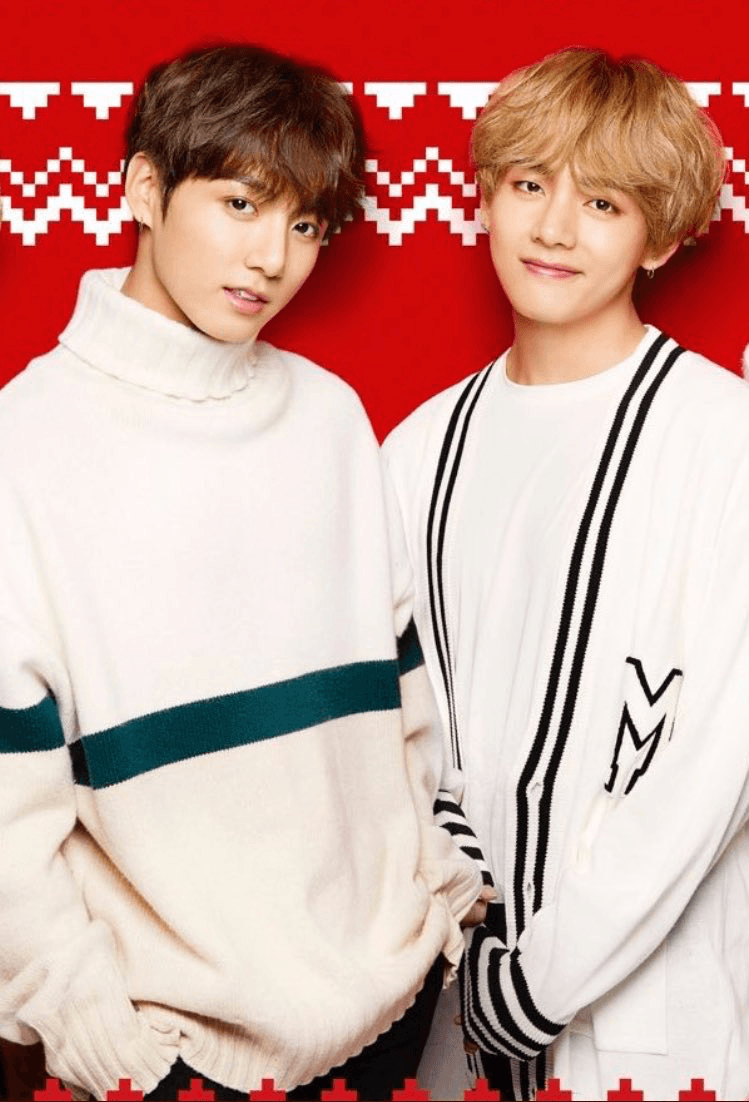 750x1110 Jungkook and taehyung aka Taekook. bts. Bts christmas, Taekook, BTS, Phone