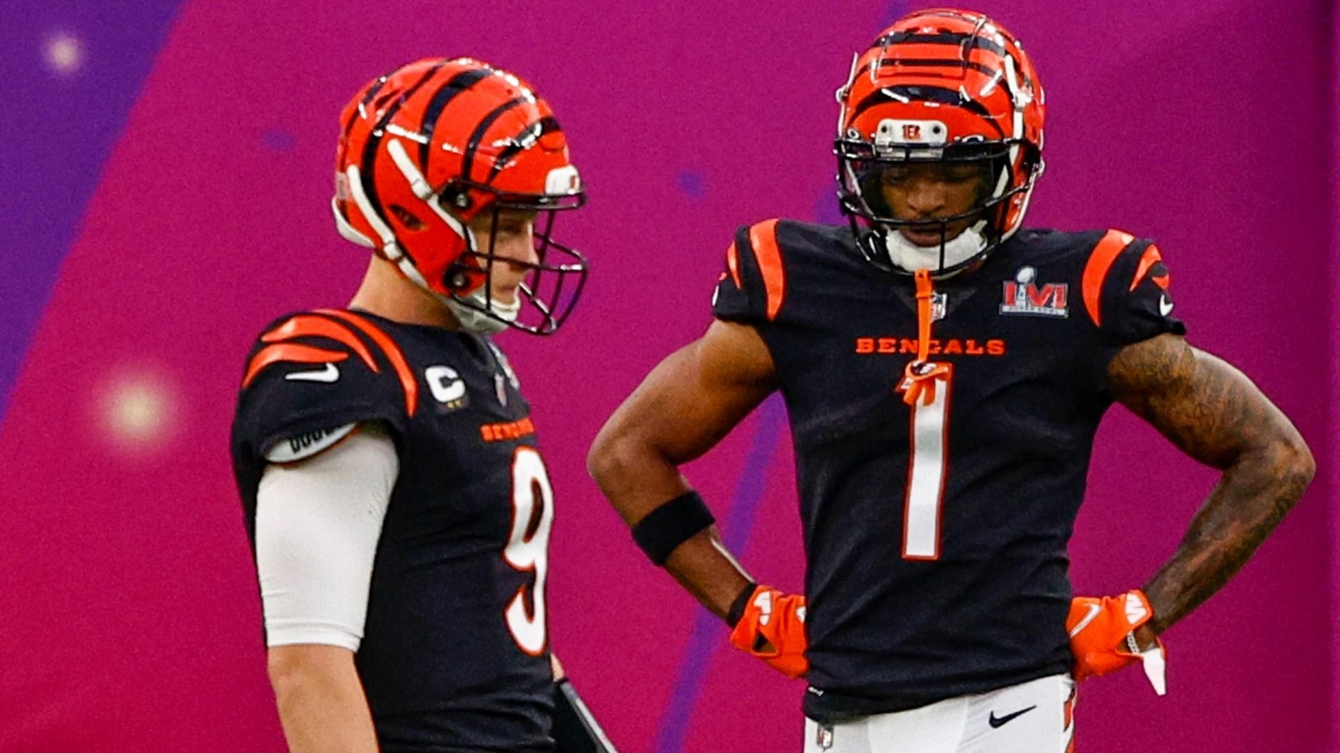 1920x1080 Bengals' Joe Burrow, Ja'Marr Chase, Joe, Desktop