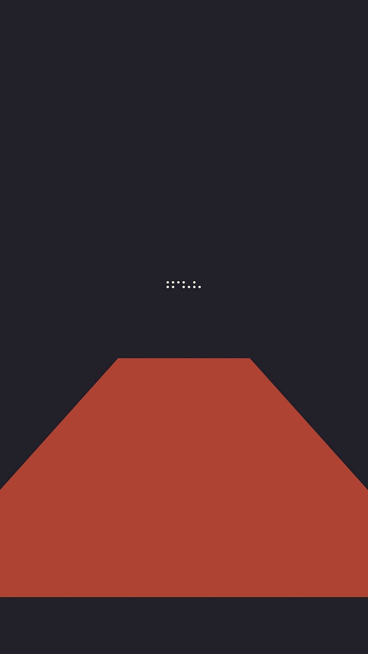 1250x2210 iPhone 6 wallpaper. simple tycho red, Phone