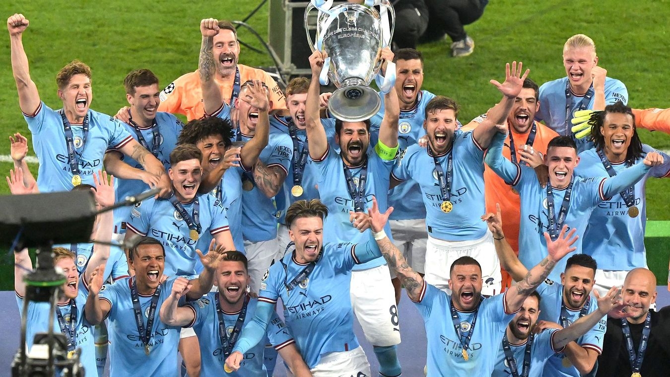 1350x760 Raw emotion: Man City's celebrations in 10 photo, Desktop