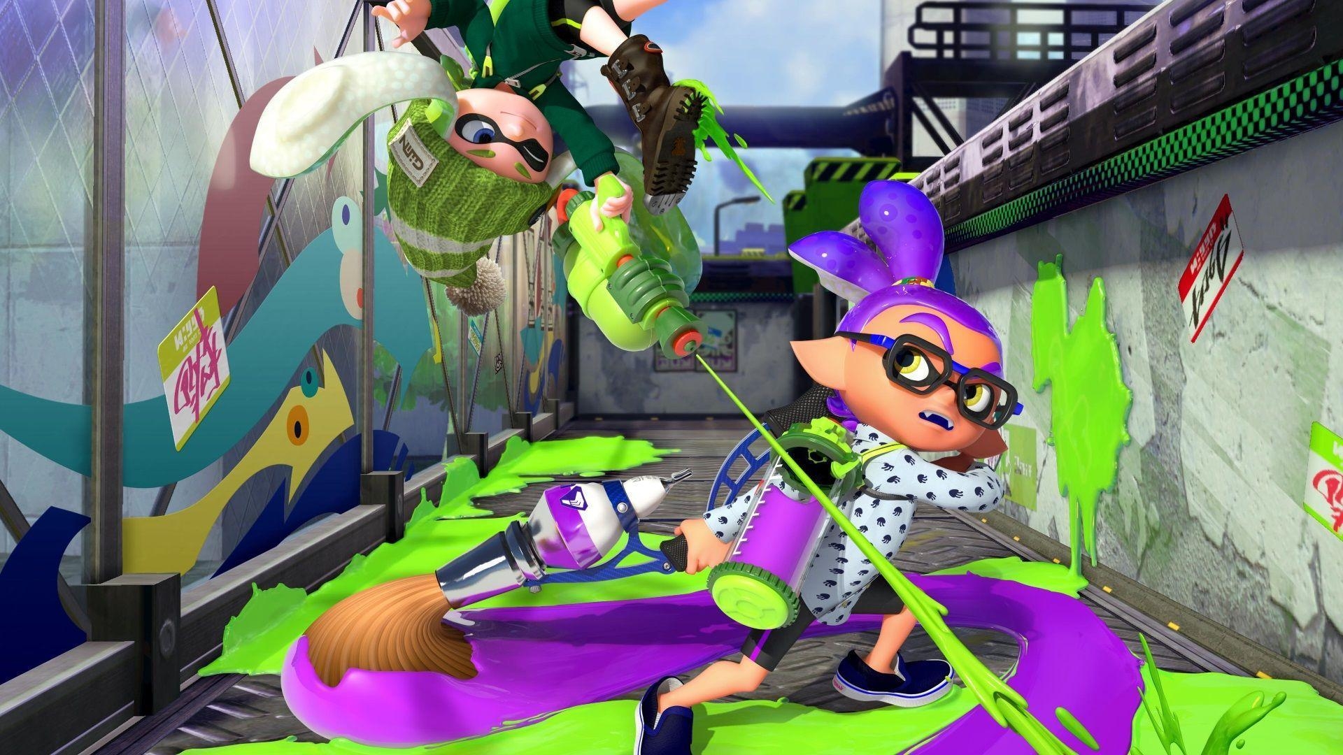 1920x1080 HQ Splatoon Wallpaper. Full HD Picture, Desktop