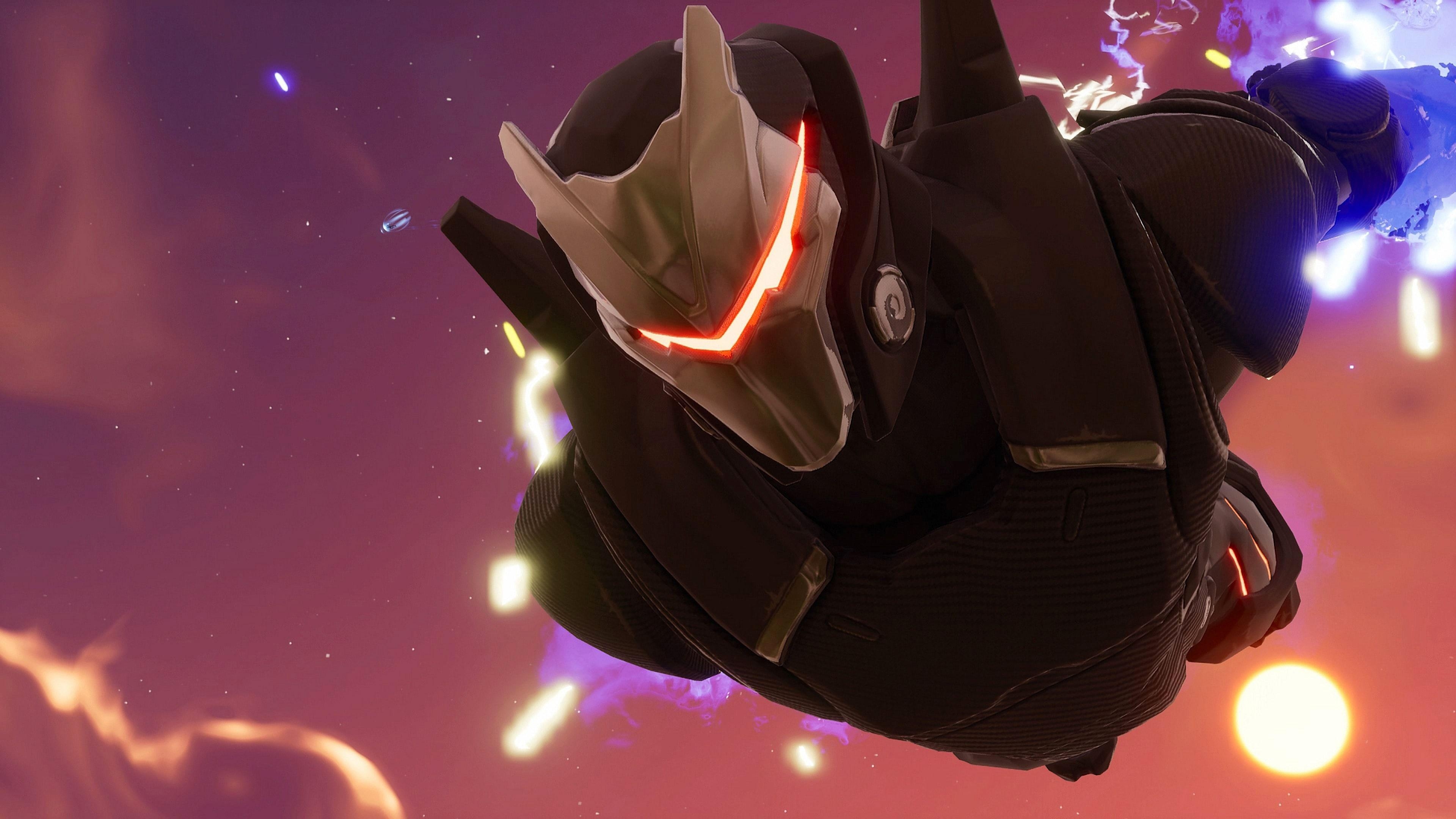 3840x2160 Omega Skydive Fortnite Battle Royale Wallpaper and Free Stock, Desktop