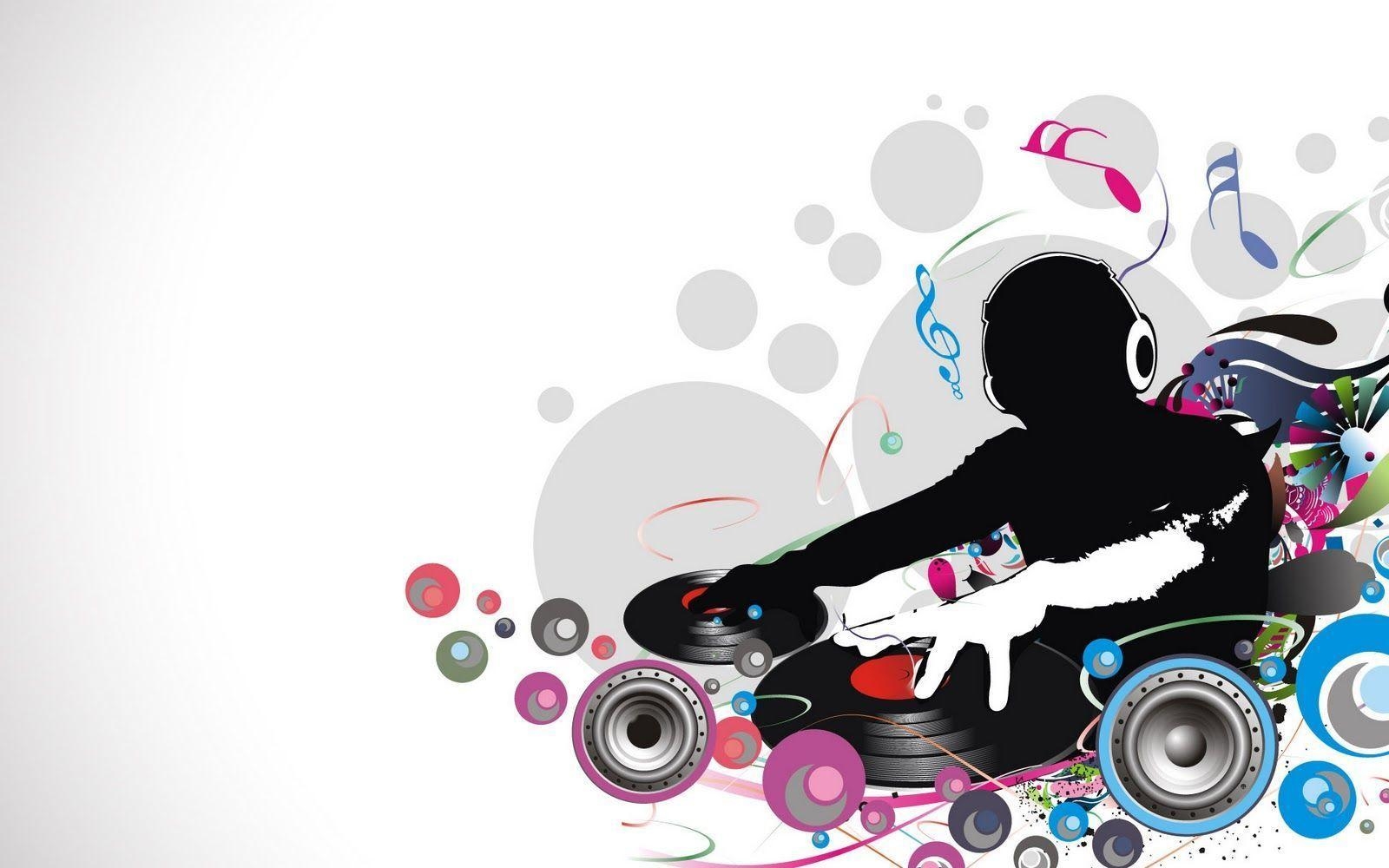 1600x1000 Abstract Colorful DJ Life Graphic Wallpaper. Abstract Graphic, Desktop