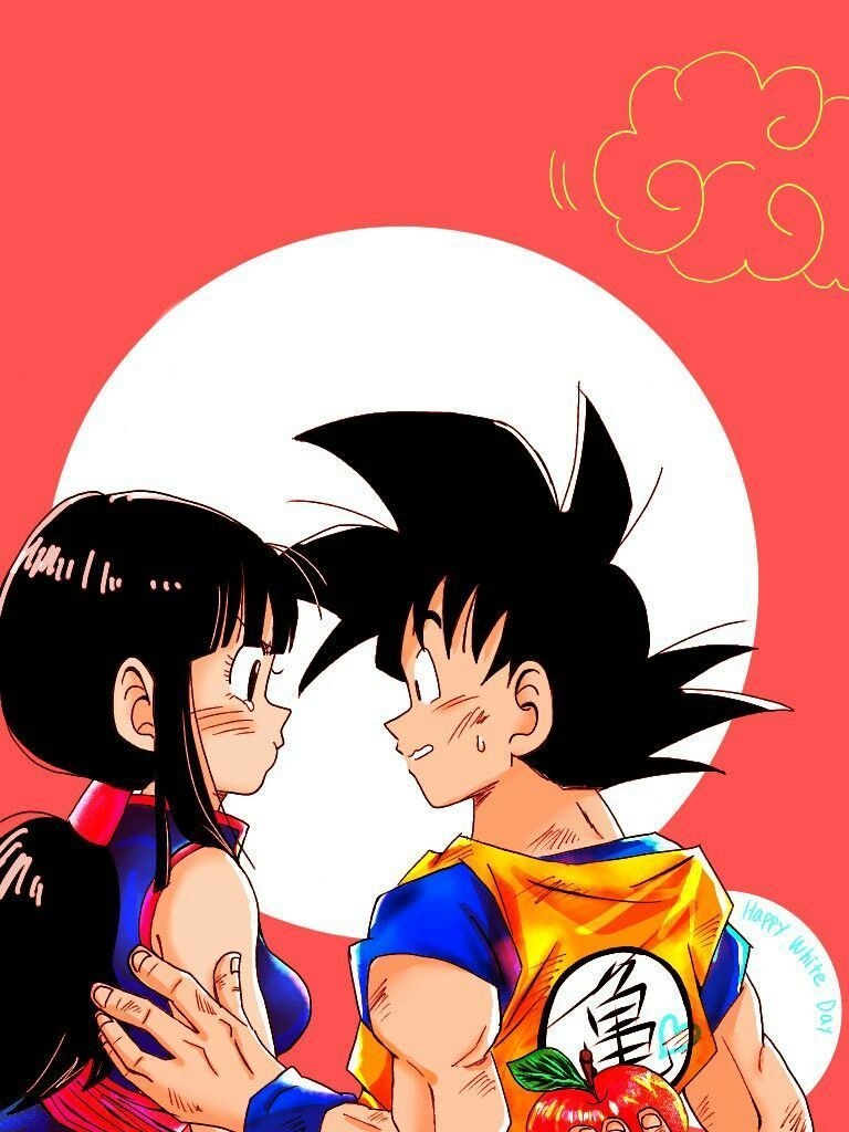 770x1030 Idea by Gissille Risales on Goku × Chi Chi. Dragon ball, Dragon, Phone