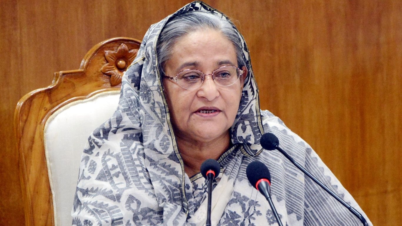 1370x770 Sheikh Hasina: Bangladesh Prime Minister HD Photo Wallpaper, Desktop