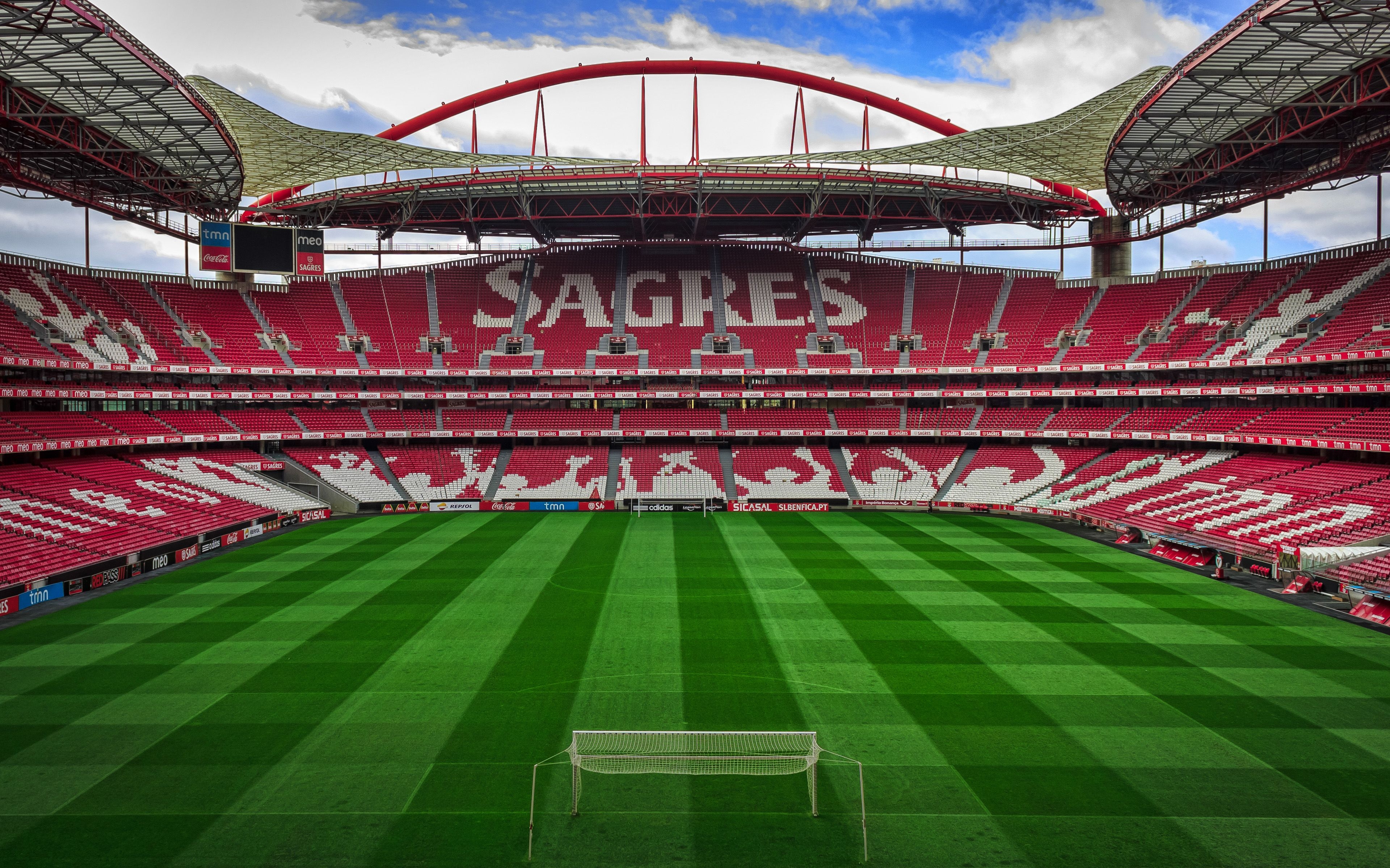 3840x2400 Download wallpaper Benfica Stadium, 4k.besthqwallpaper.com, Desktop