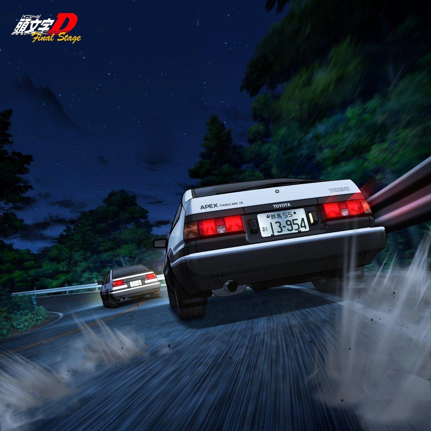 1500x1500 Initial D Final Stage HD Wallpaper, Phone