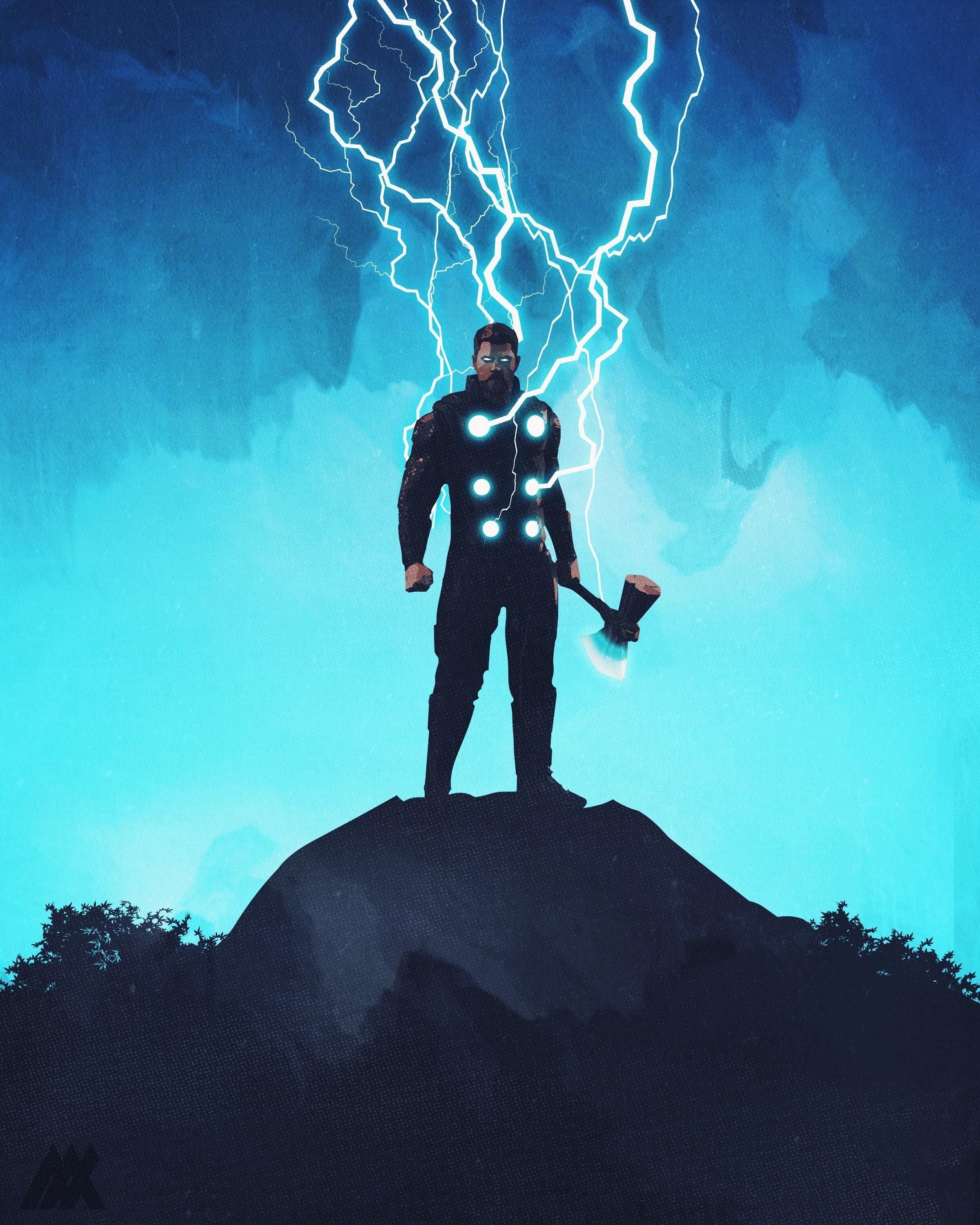 2400x3000 Thor ideas. thor, thor wallpaper, marvel thor, Phone