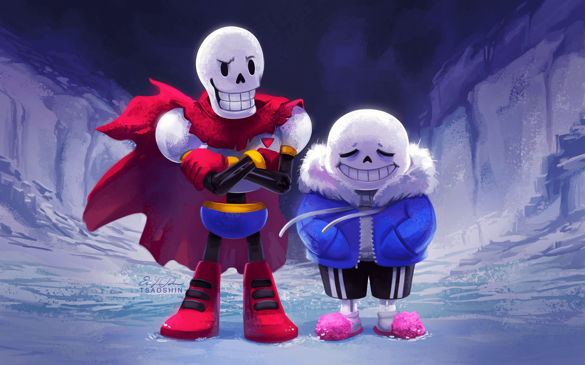 1920x1200 Papyrus and Sans HD Wallpaper, Desktop