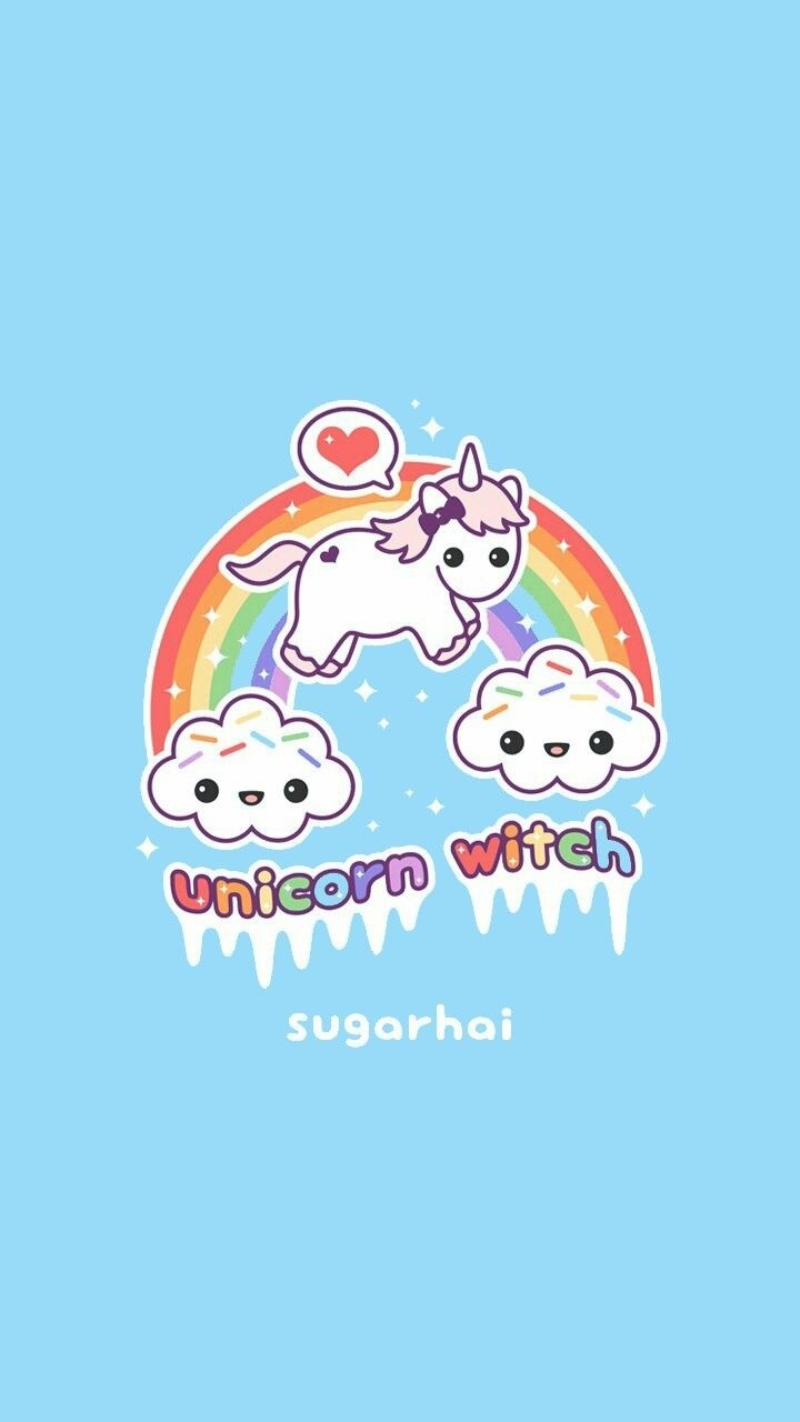 720x1280 animals, art, background, beautiful, beauty, blue, blue background, cartoon, colorful, cupcakes, cute art, design, drawing, fruit, illustration, kawaii, pretty, rainbow, unicorn, wallpaper, wallpaper, we heart it, kawaii food, pastel art, wallpaper iph, Phone