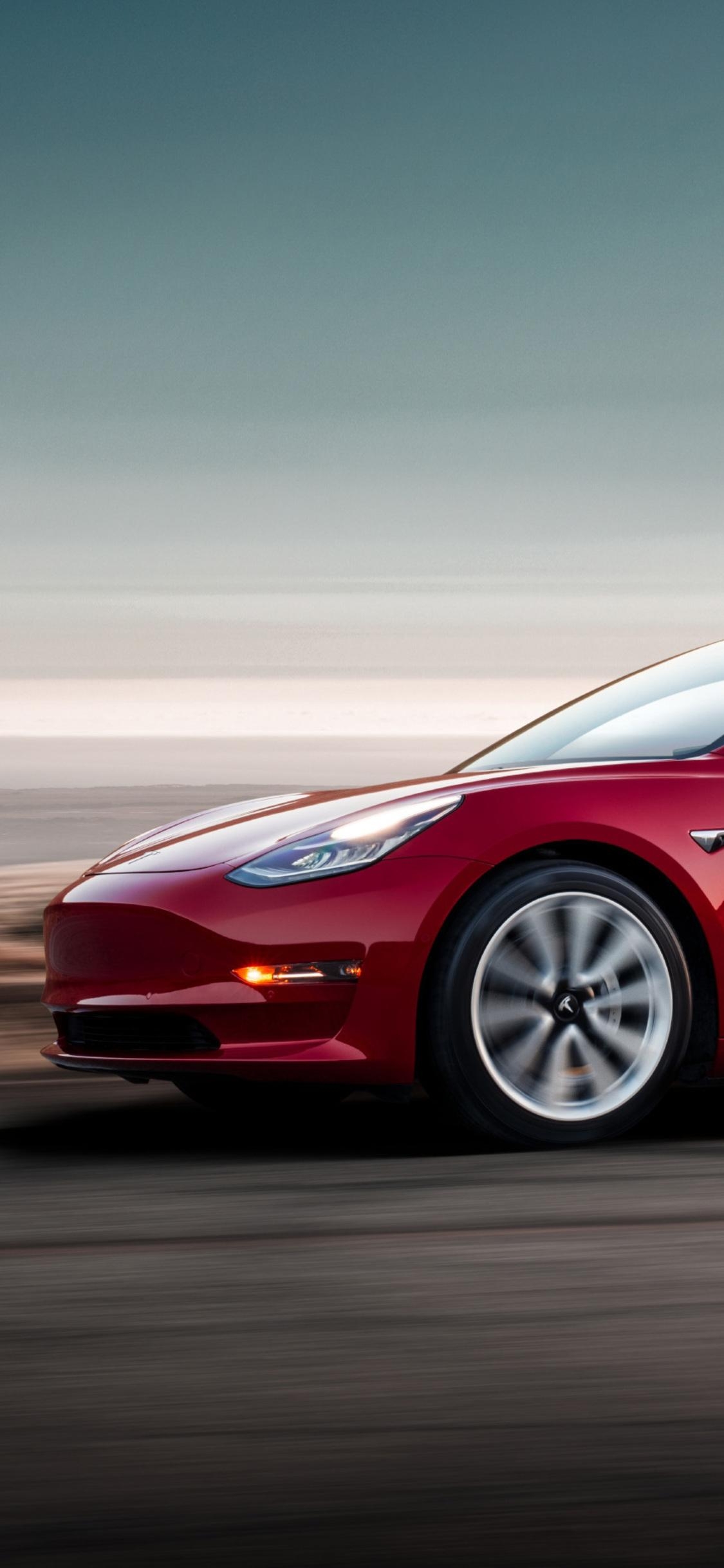 1130x2440 Tesla Model 3 Wallpaper iPhone X, Phone