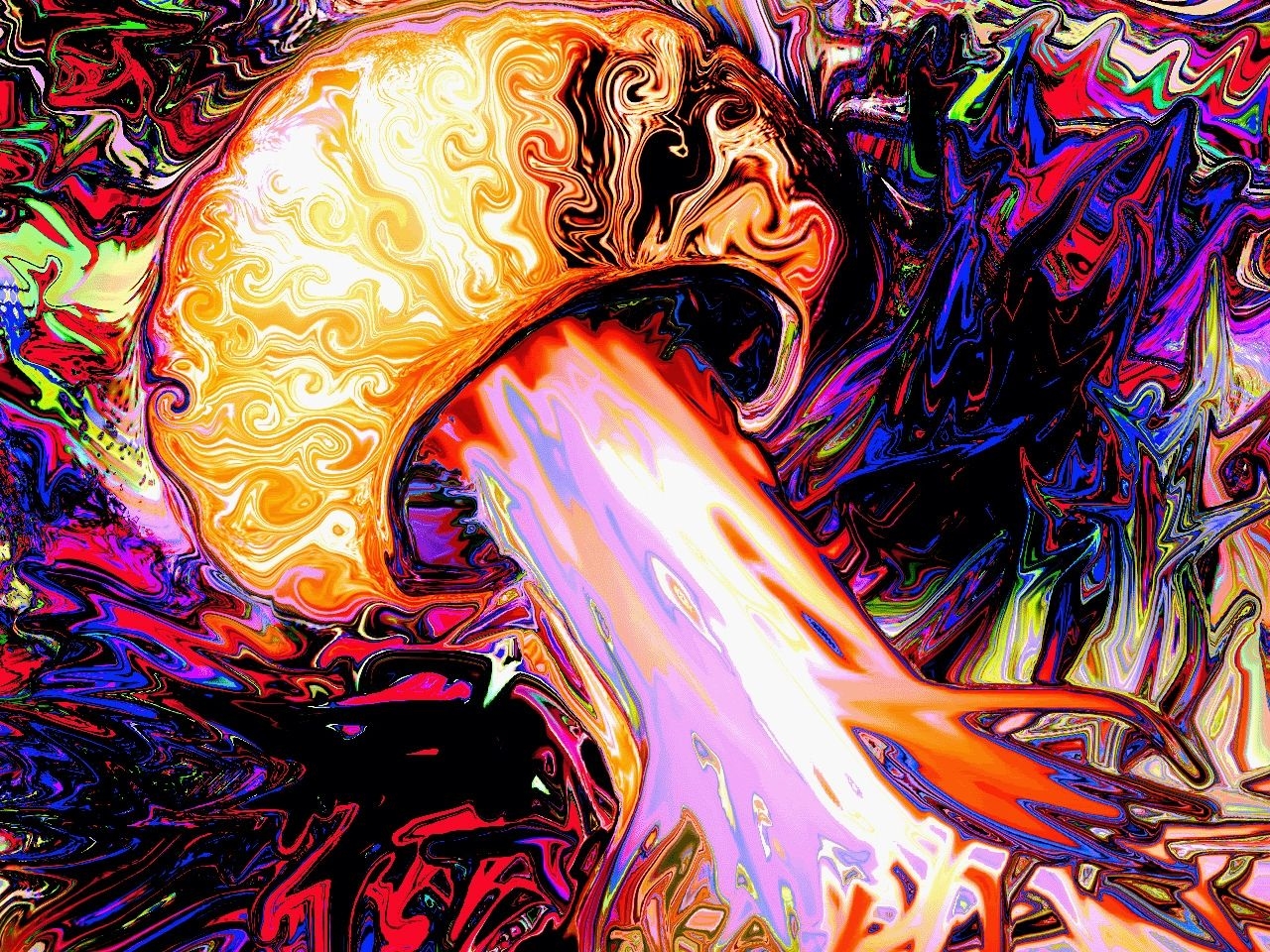 1280x960 Trippy Shroom Wallpaper, Desktop