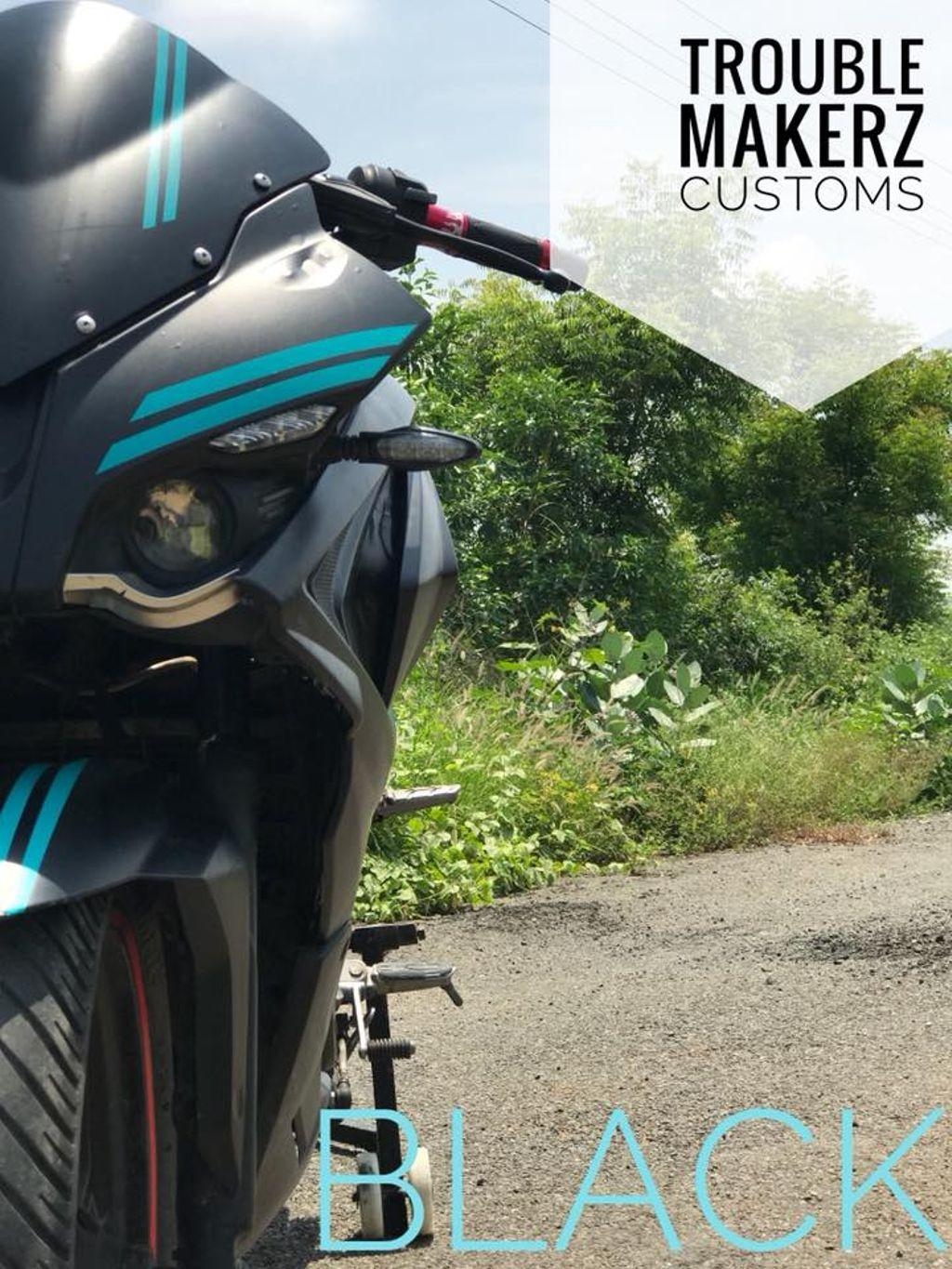 1030x1370 Customised Bajaj Pulsar RS 200 By Trouble Makerz Looks Meaner, Phone