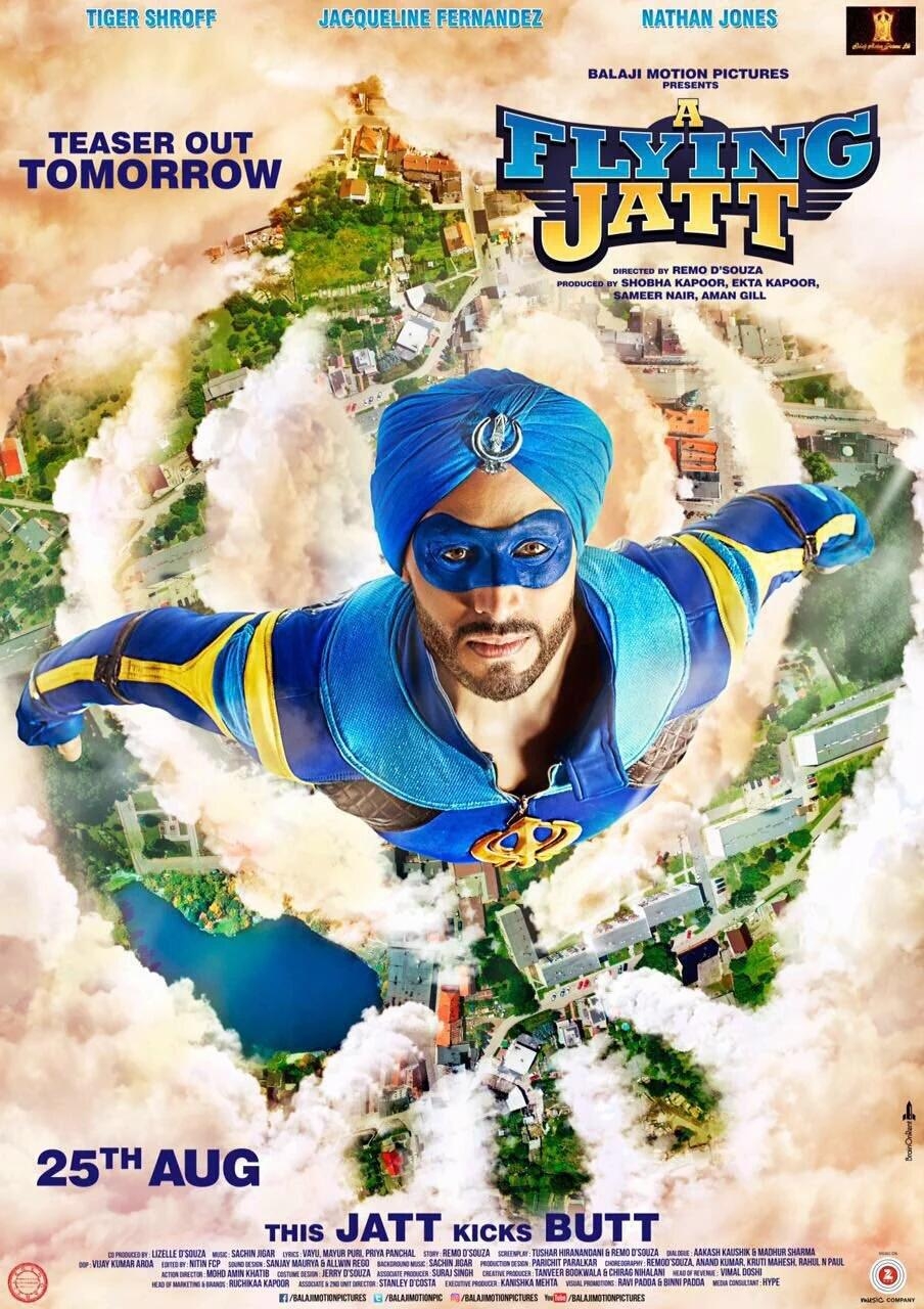 910x1280 A Flying Jatt (2016), Phone