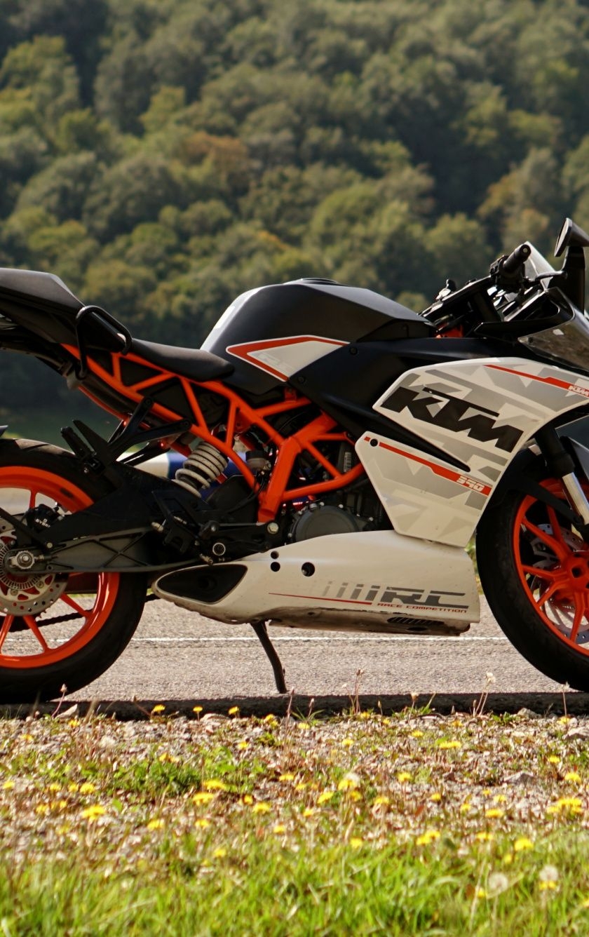 840x1340 Download Sports bike, KTM RC 390 wallpaper, 840x iPhone 5, Phone