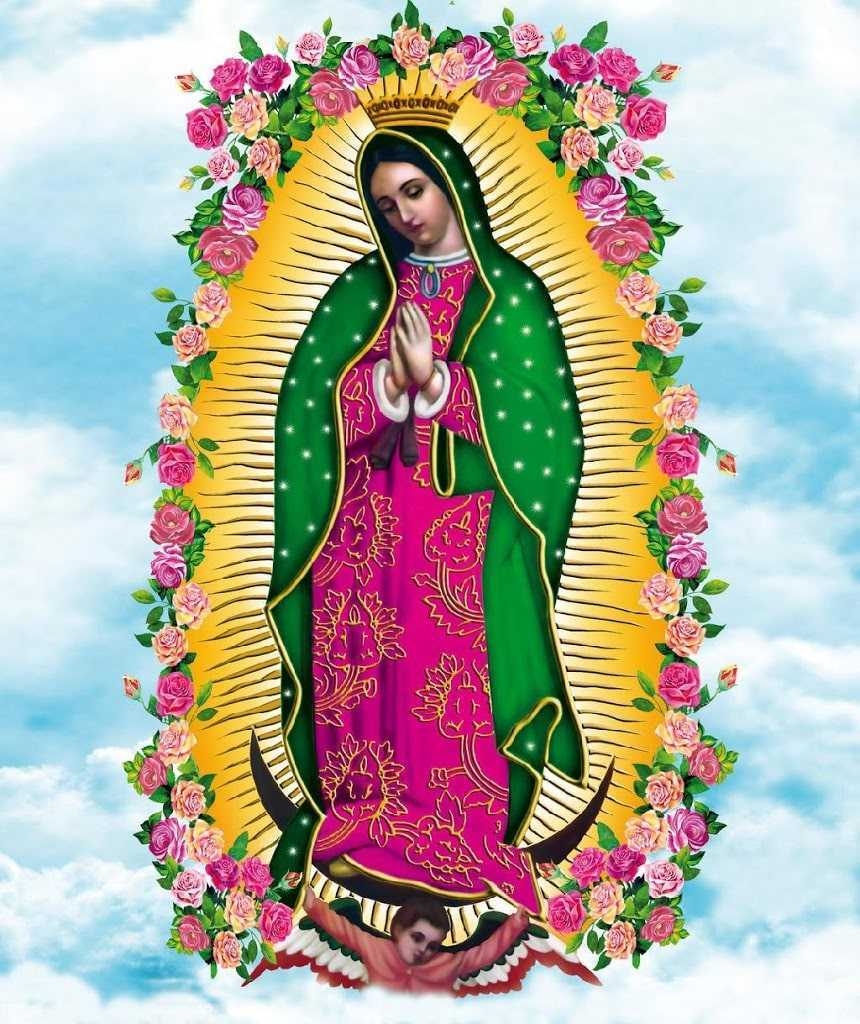 860x1030 La Virgen De Guadalupe Wallpaper, Phone