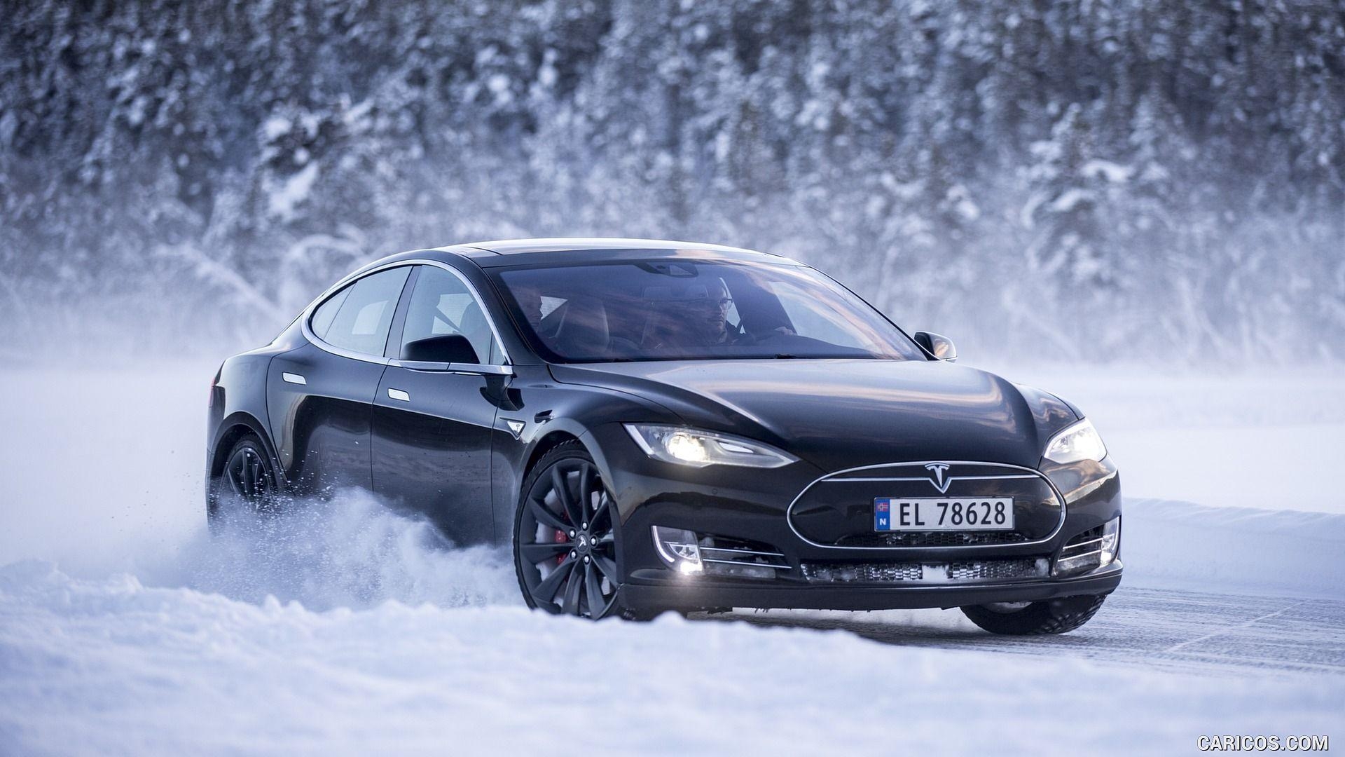 1920x1080 Tesla Model S In Snow Front HD Wallpaper 35 1920 X 1080 16662, Desktop