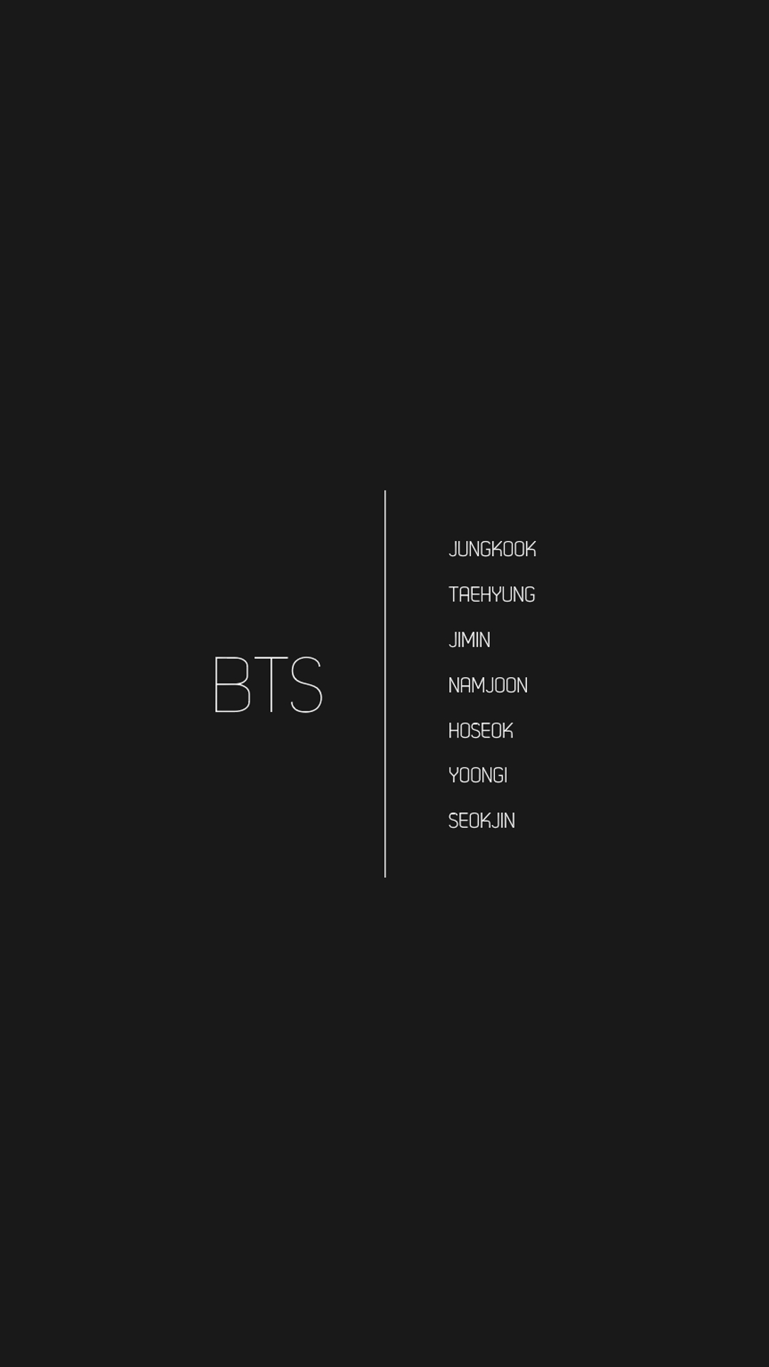 1080x1920 Bts Wallpaper iPhone Dark, Phone