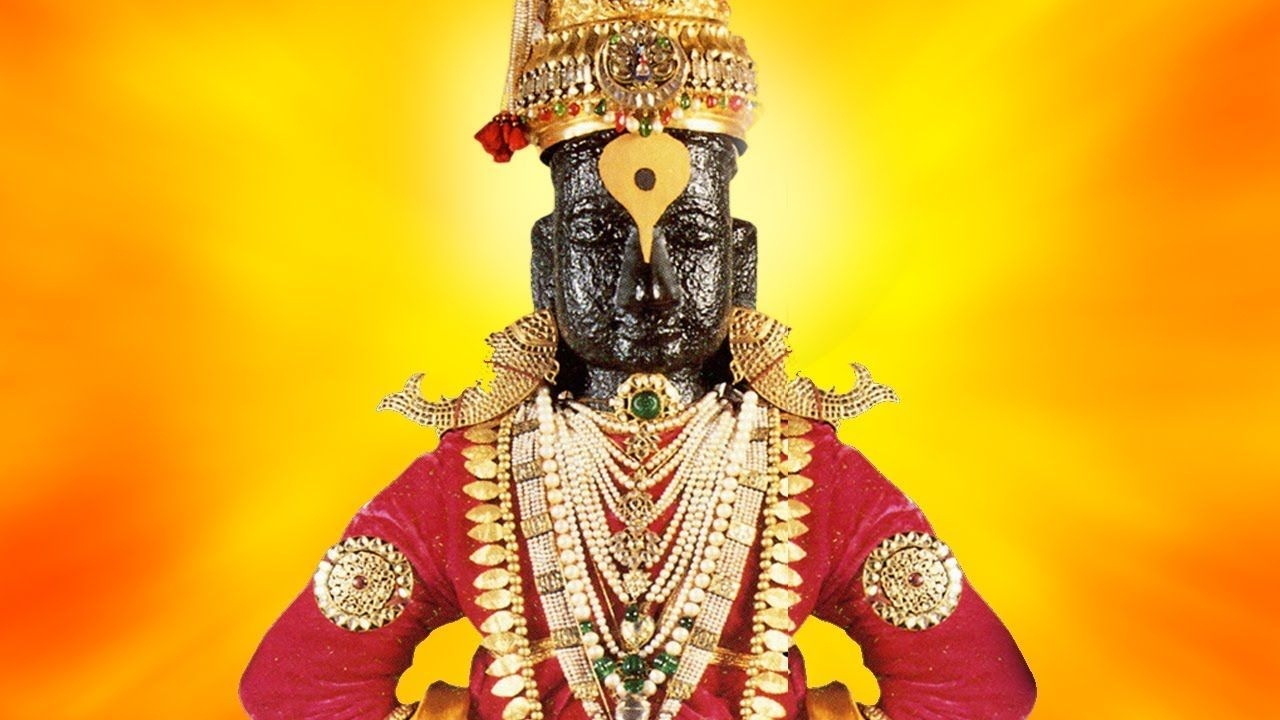 1280x720 Why does Lord Vitthal wear fish in his ears?, Desktop