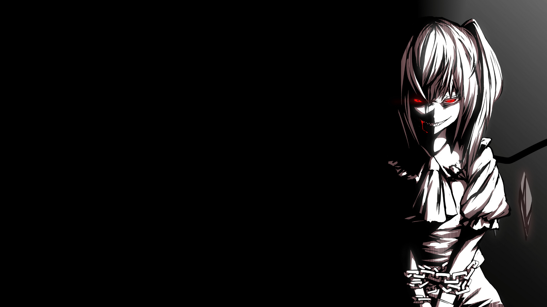 1920x1080 Creepy Anime Wallpaper Wide. anime. Anime, Dark anime, Desktop