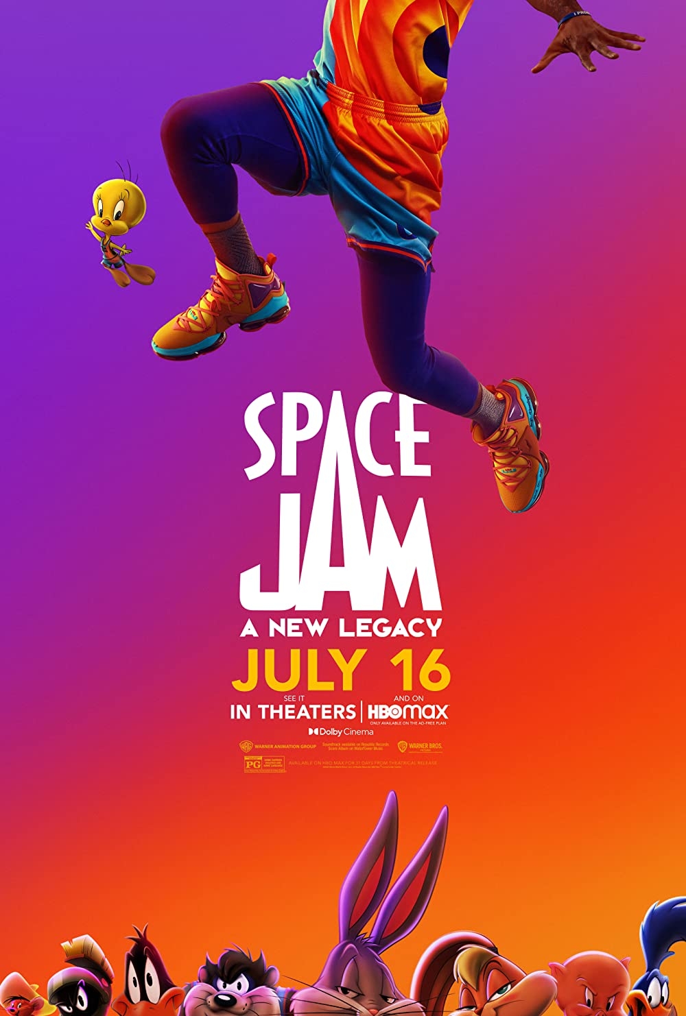 1000x1490 Space Jam: A New Legacy (2021), Phone