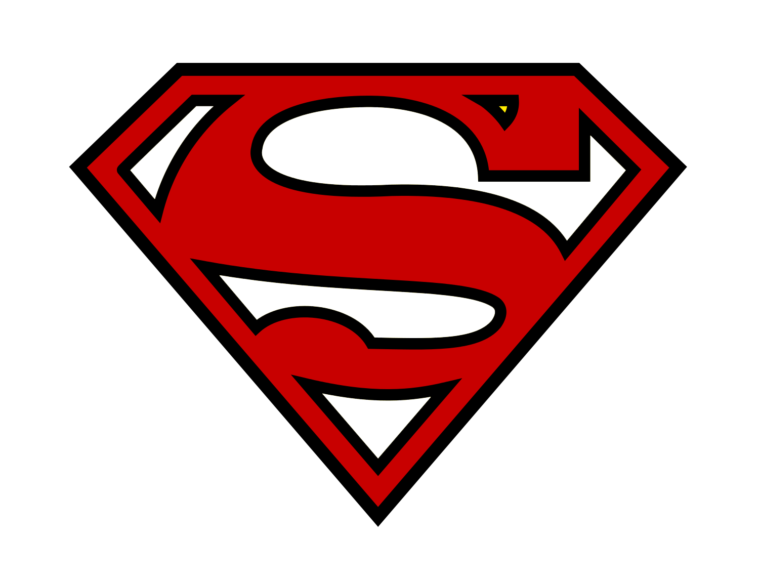 1500x1150 Superman logo and symbol, meaning, history, PNG, Desktop