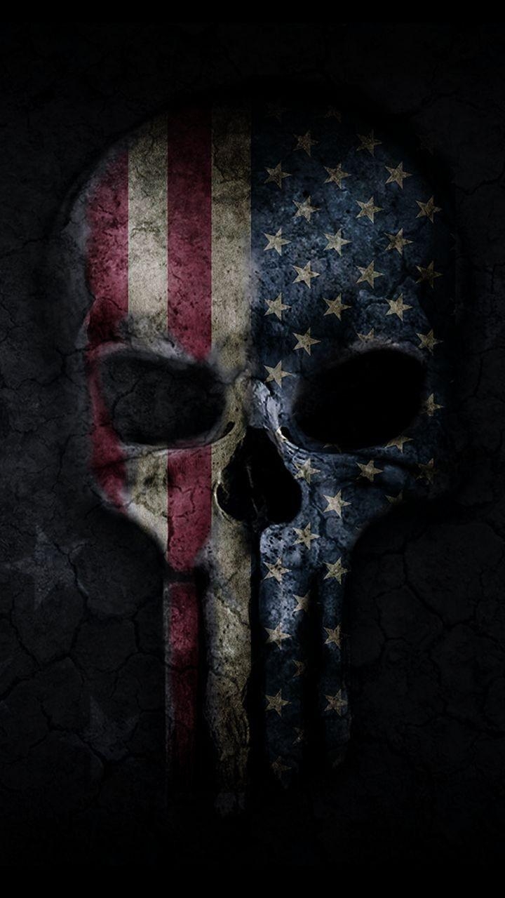 720x1280 Tattoos. American flag image, The dark, Phone