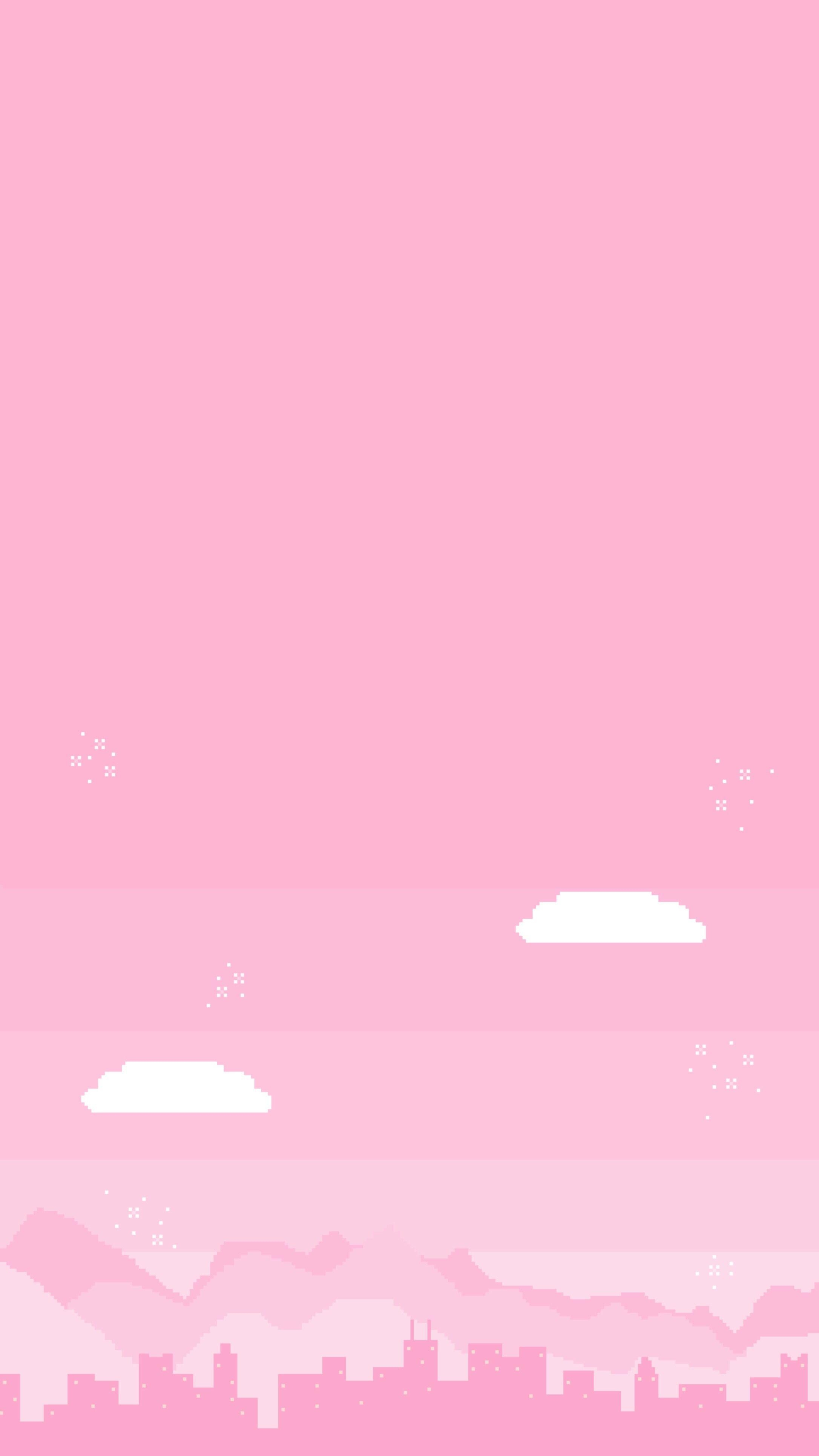 2180x3870 Aesthetic Cute Pink Desktop Background, Phone