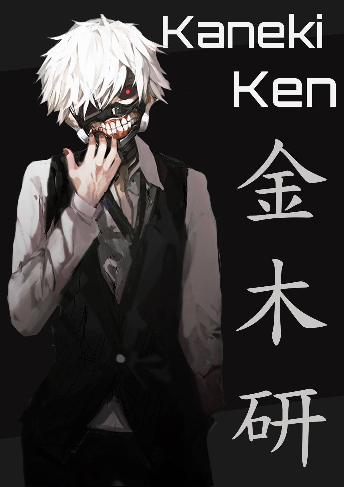 1200x1700 Download Cool Anime Boy Pfp Ken Kaneki Wallpaper, Phone