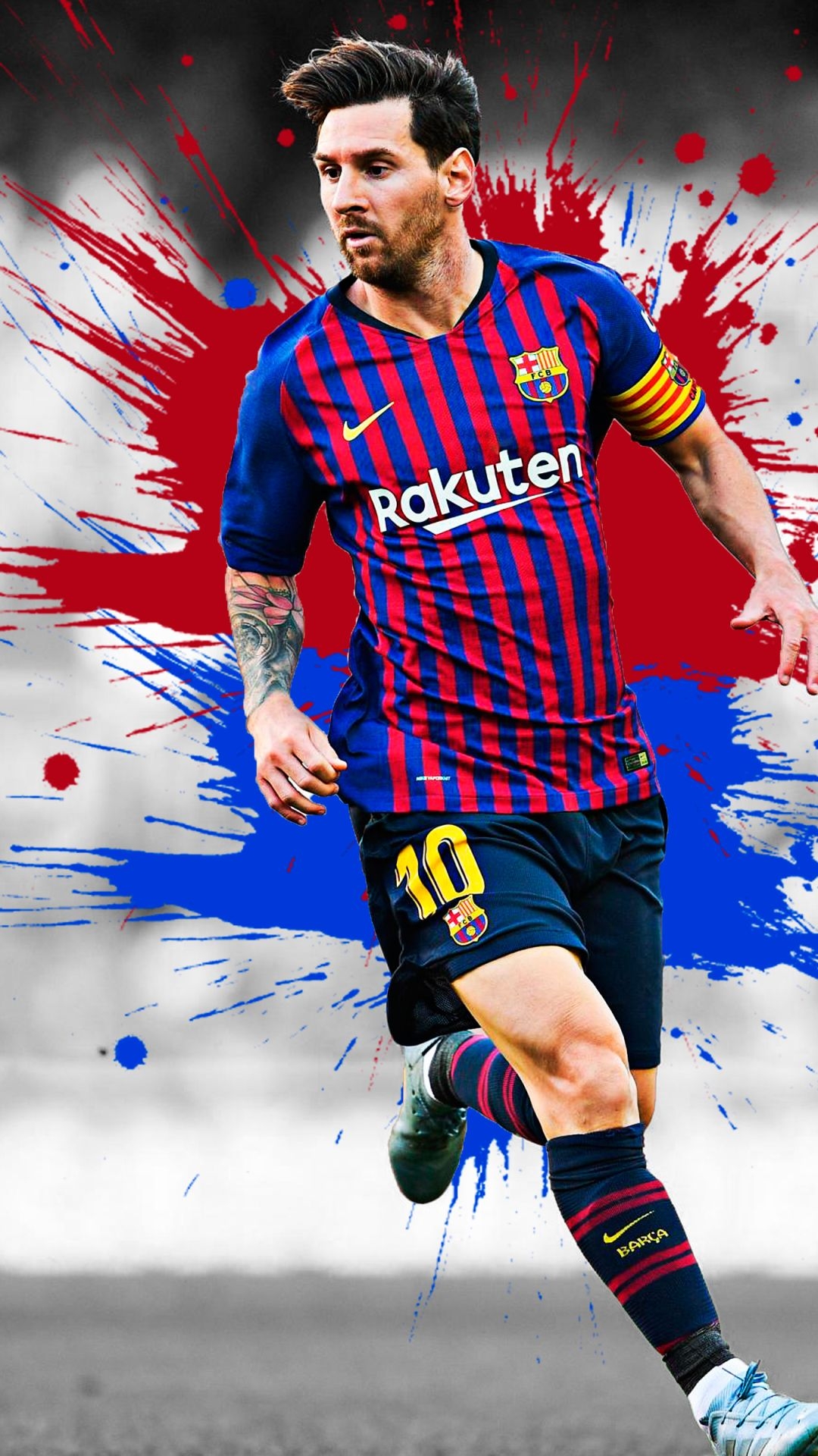 1080x1920 Soccer Wallpaper Messi, Phone