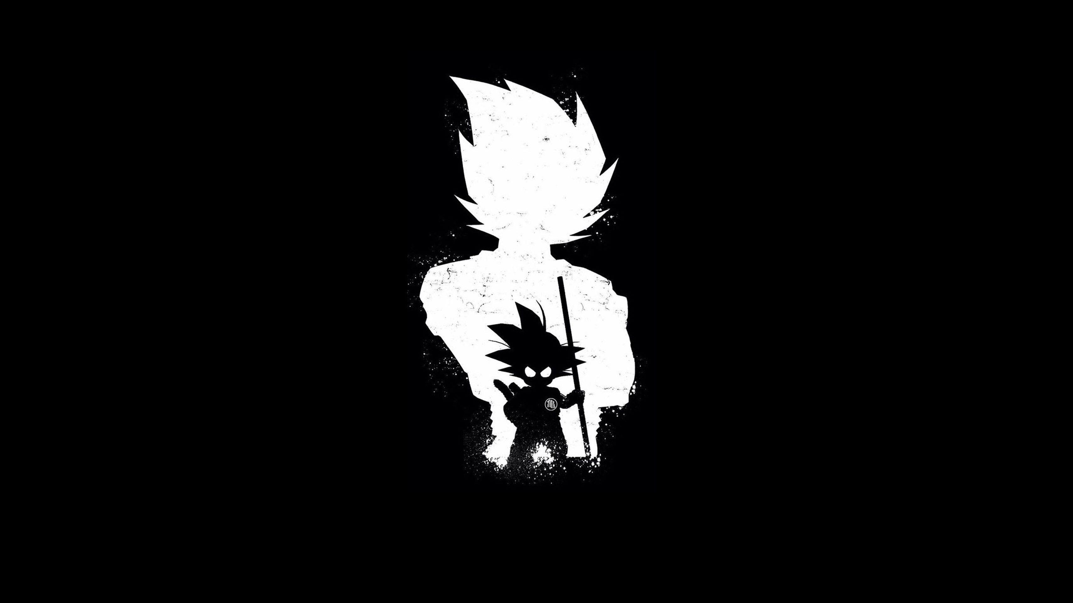 3420x1920 Goku Anime Dark Black 4k, HD Anime, 4k Wallpaper, Image, Desktop