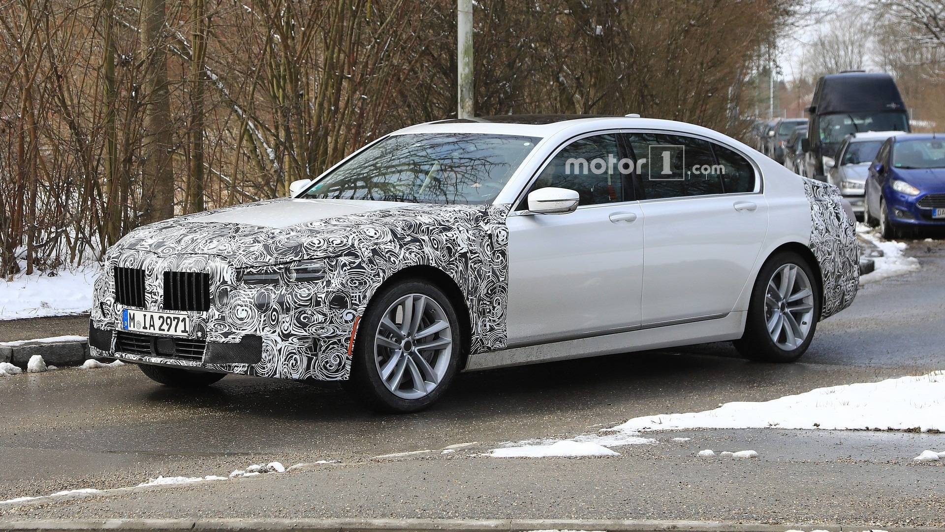 1920x1080 BMW 7 Series Facelift Spied Hiding Bigger Front Grille [UPDATE], Desktop