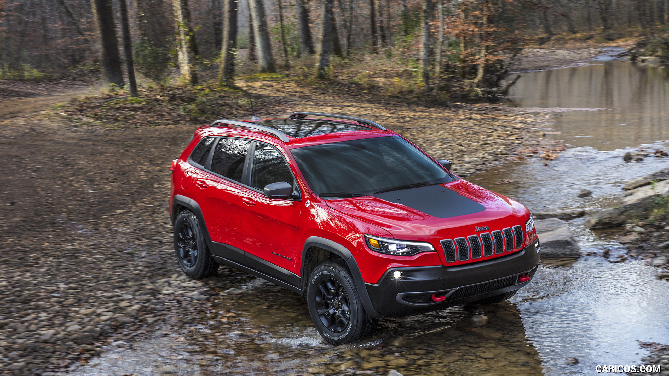 2560x1440 Jeep Cherokee Trailhawk Road. HD Wallpaper, Desktop