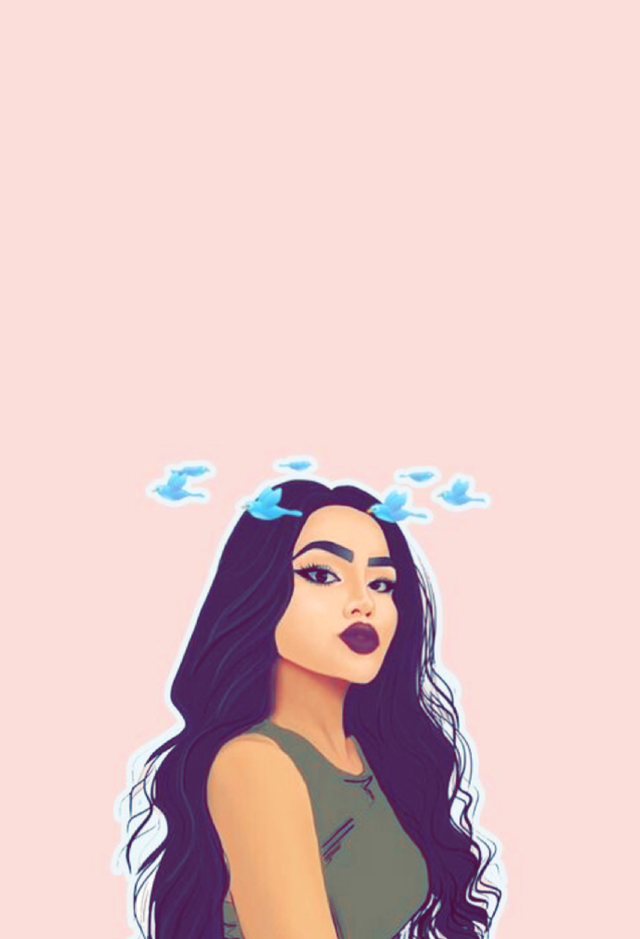 2100x3080 Created with You Doodle. Cute girl wallpaper, Cute wallpaper, Phone