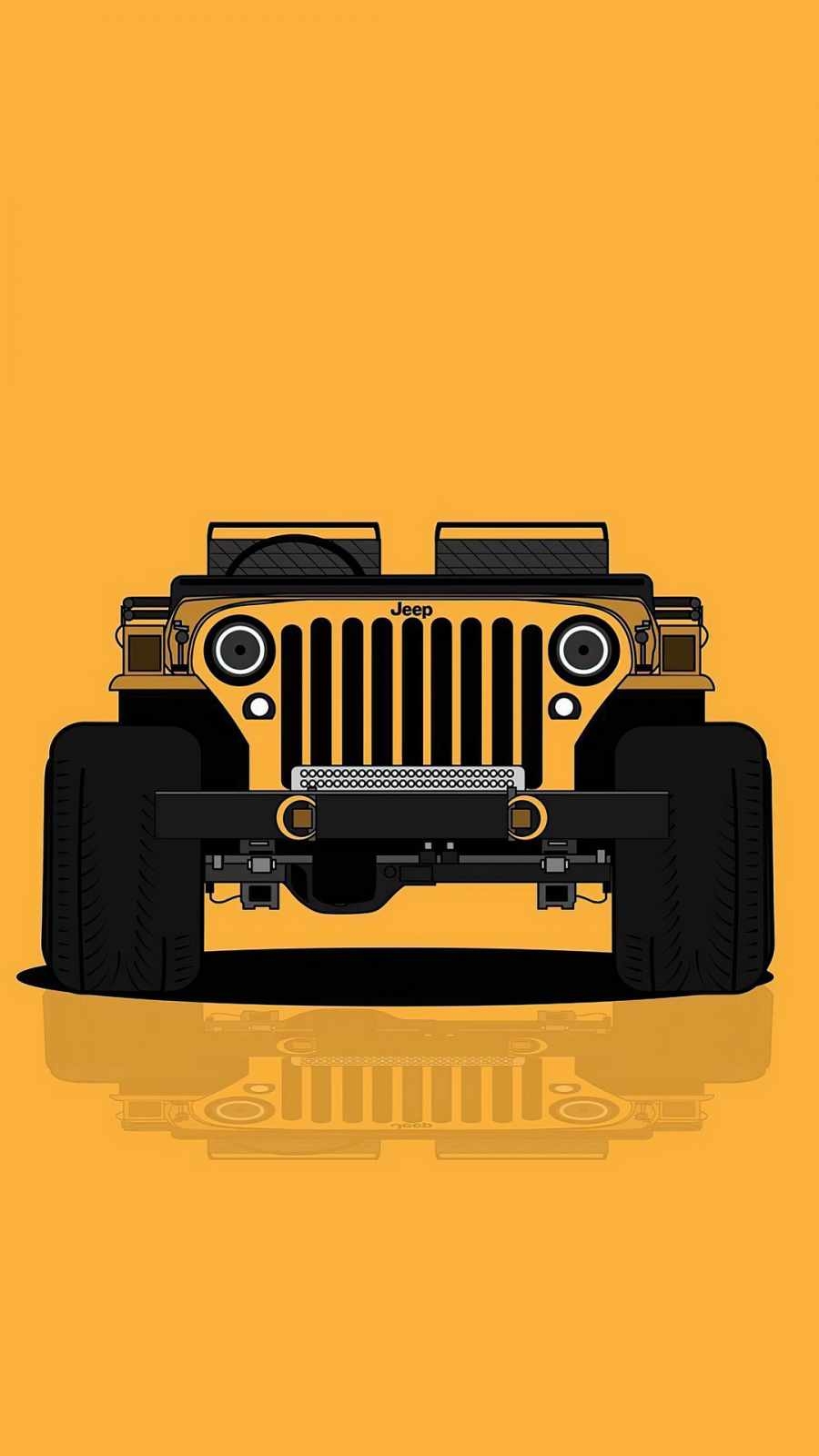 900x1600 Jeep minimal iPhone Wallpaper, Phone