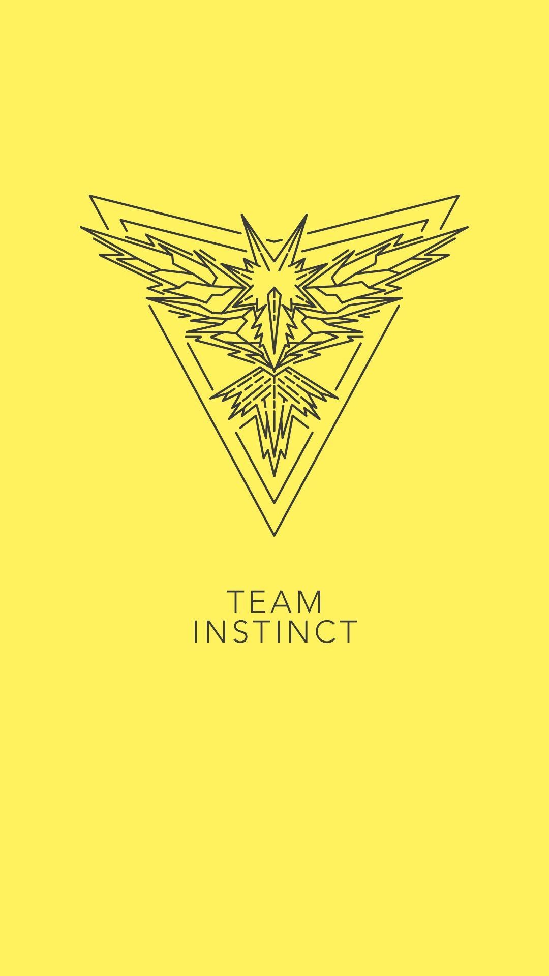 1080x1920 Team Instinct, PoGo, Pokemon Go, Yellow, Zapdos, phone wallpaper, Phone