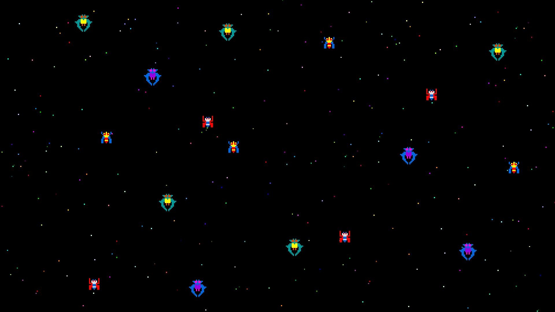 1920x1080 Galaga HD Wallpaper and Background Image, Desktop