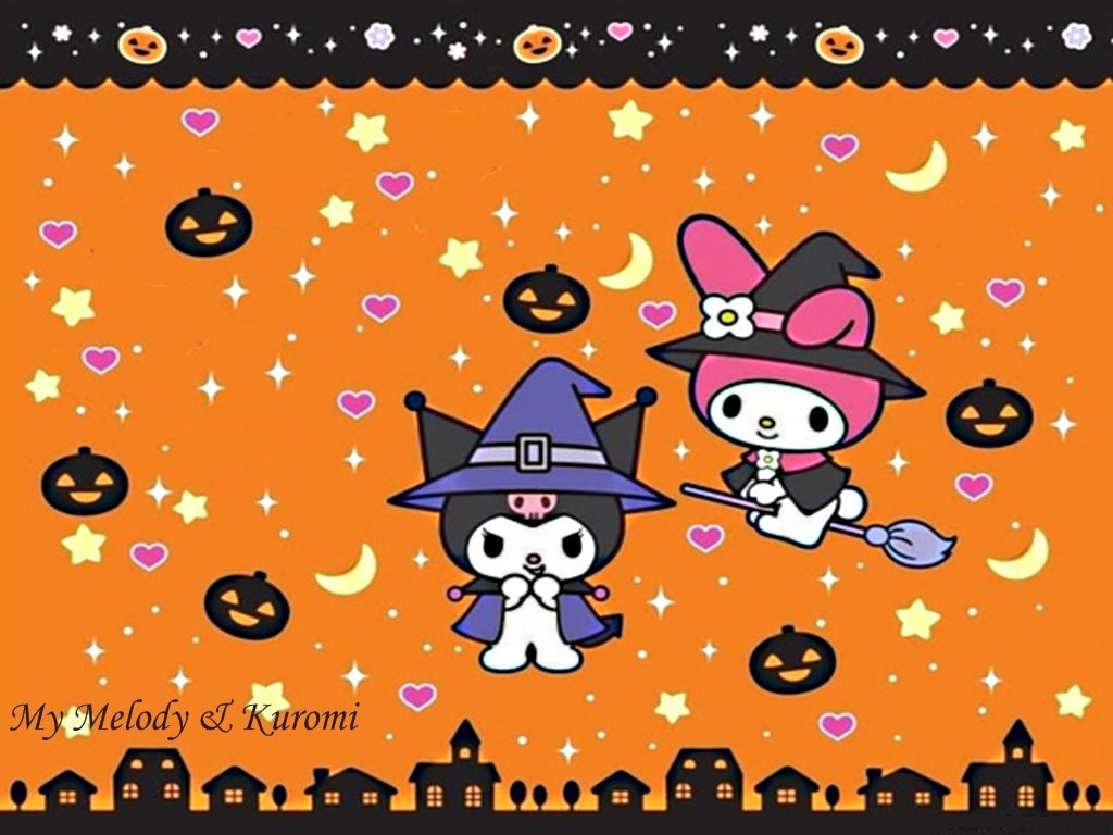 1030x770 My Melody x Kuromi #halloween. Hello kitty picture, My melody, Hello kitty, Desktop