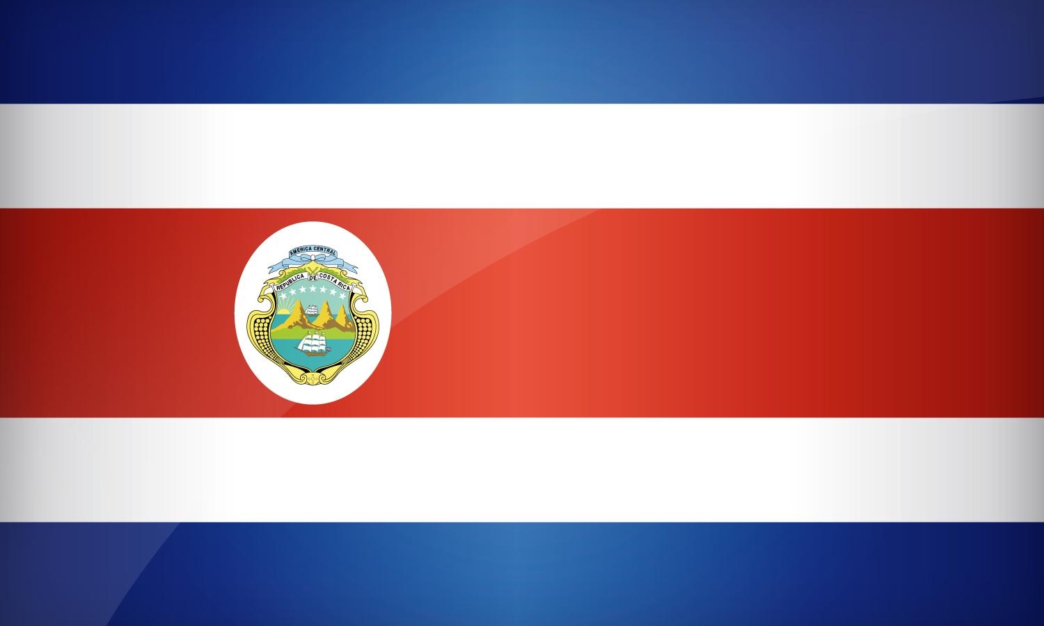 1500x900 Flag of Costa Rica. Find the best design for Costa Rican Flag, Desktop