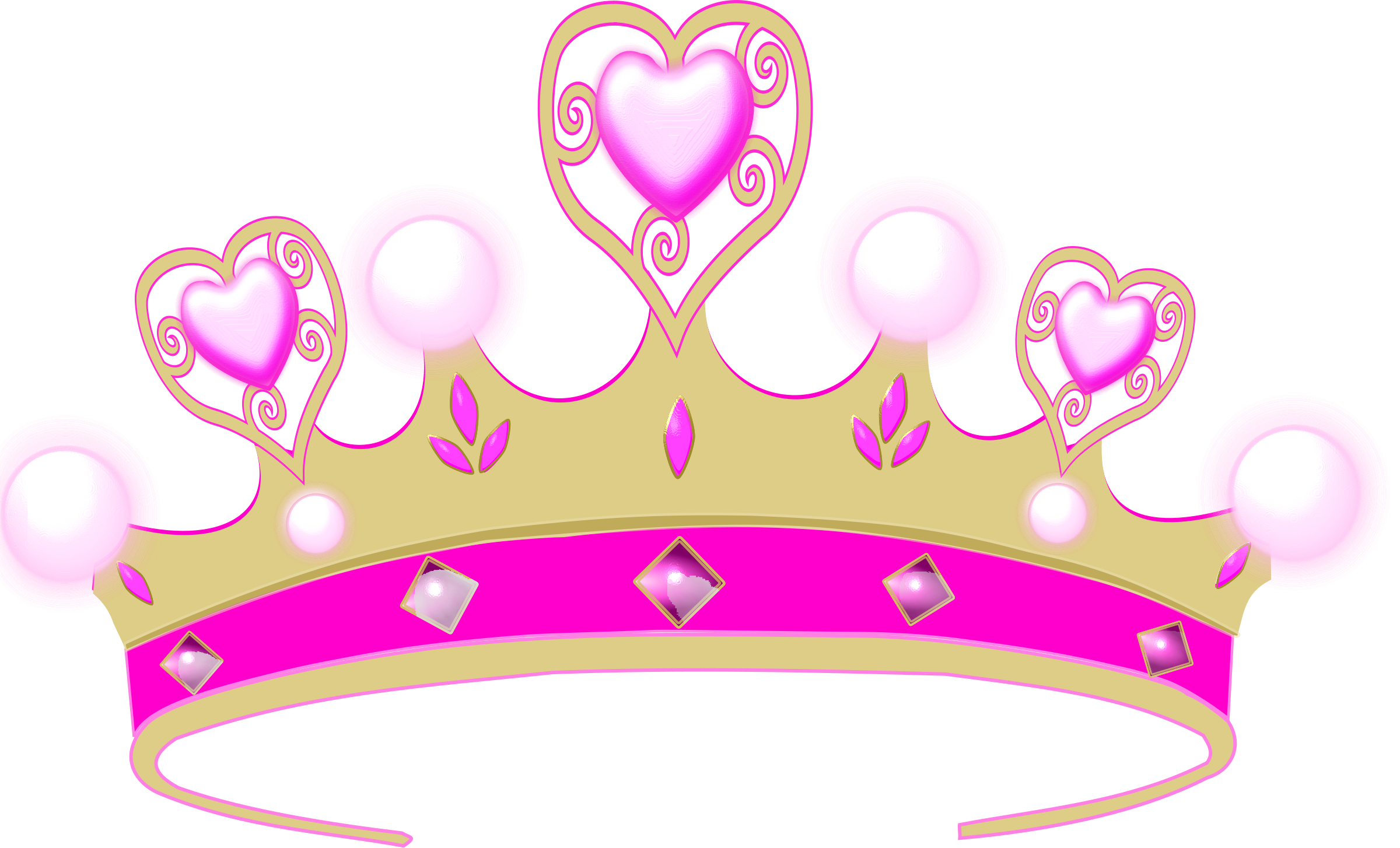 2400x1460 crown for princess clipart, Desktop