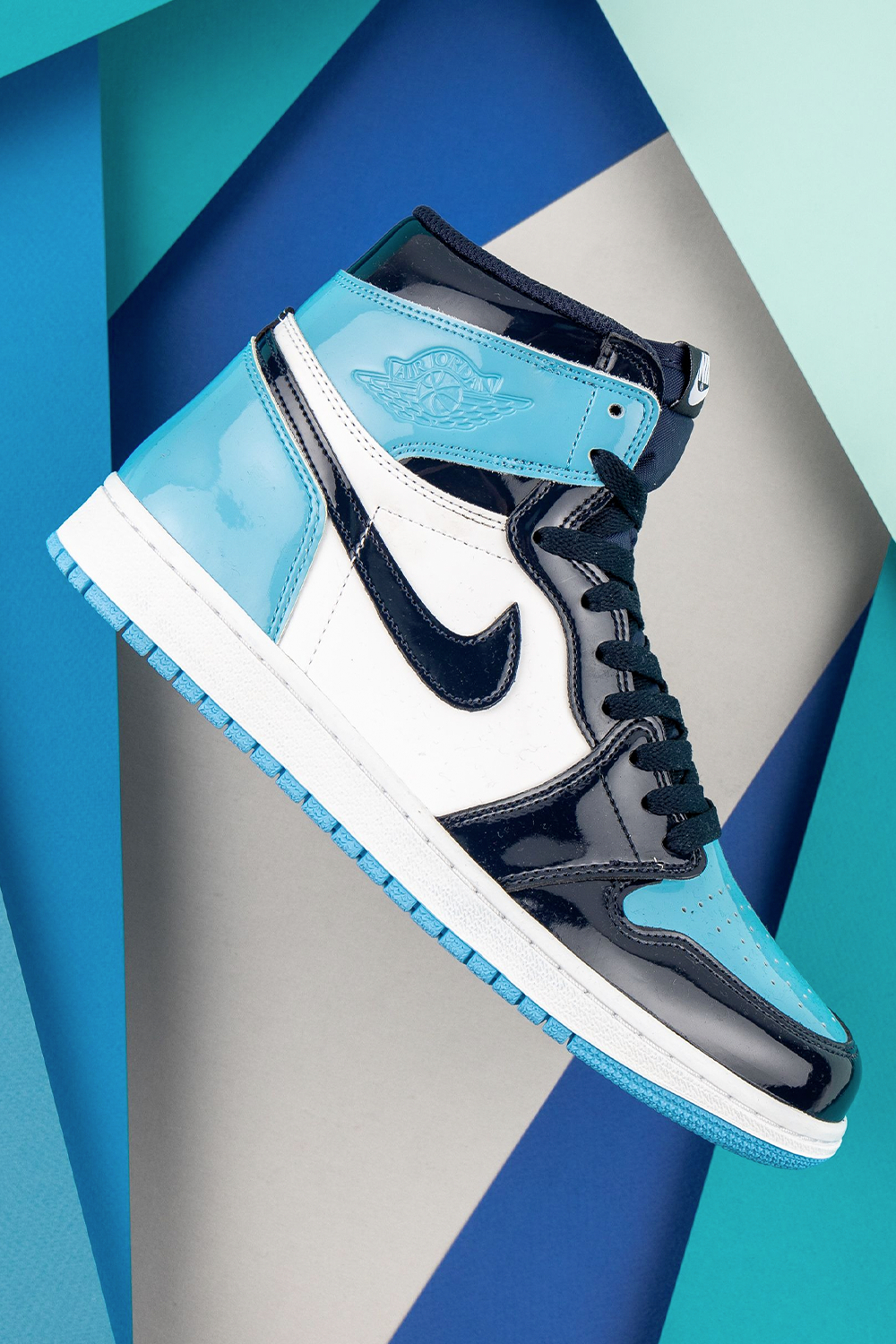 1000x1500 WMNS Air Jordan 1 High OG UNC Patent Leather 401. Jordan shoes girls, Nike air shoes, Air jordans retro, Phone