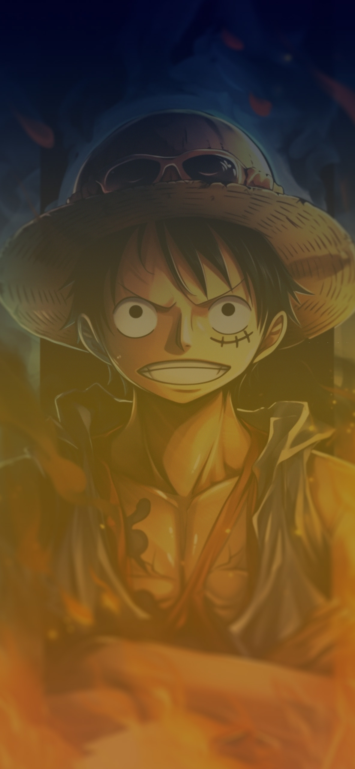 1190x2560 One Piece Monkey D. Luffy Aesthetic Wallpaper, Phone