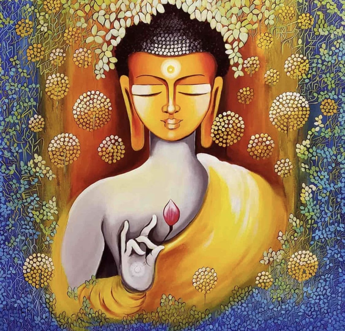 1130x1080 Gods. Buddha painting, Indian art, Desktop