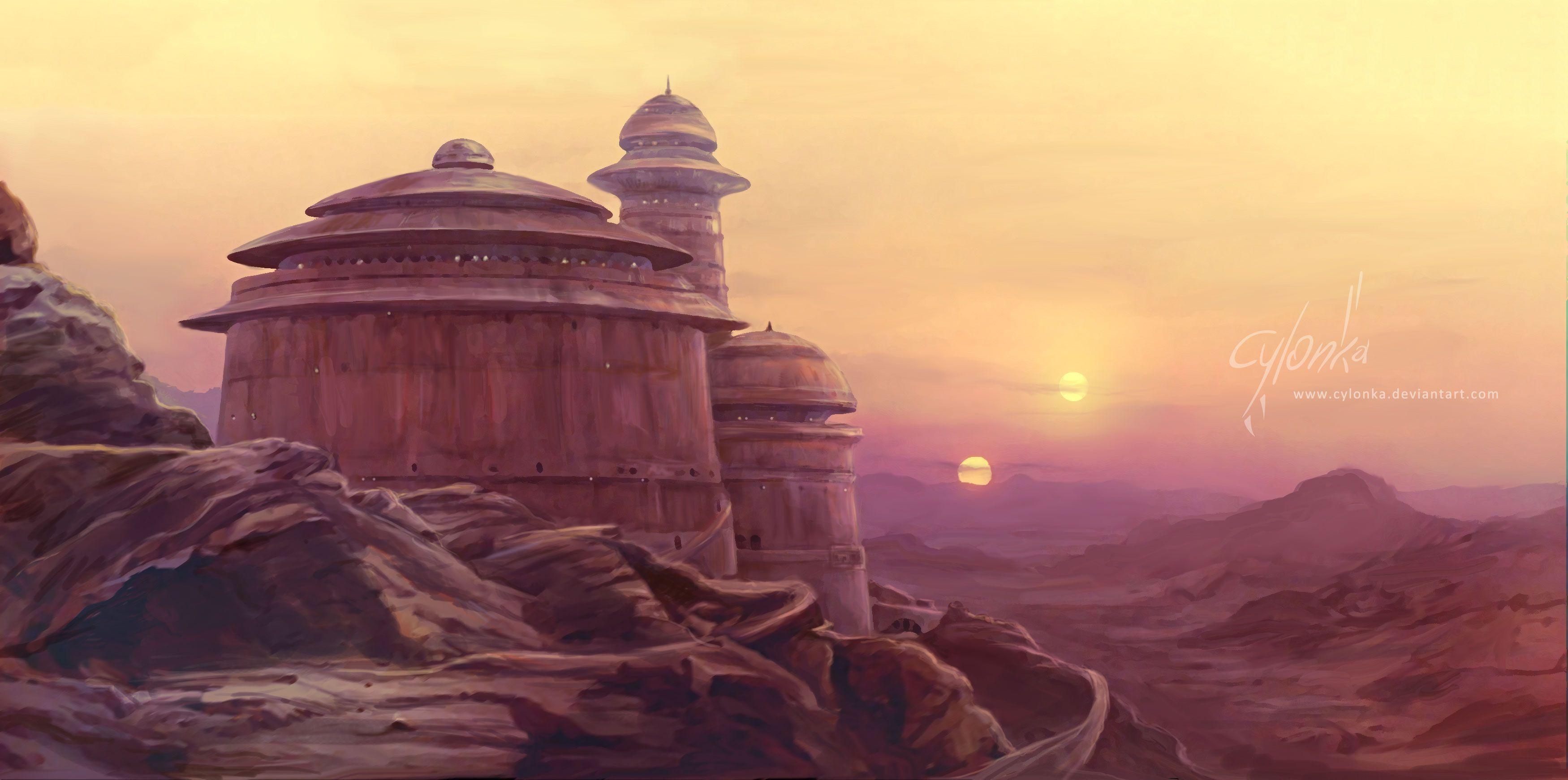 3500x1750 Tatooine Wallpaper (69 Wallpaper), Dual Screen