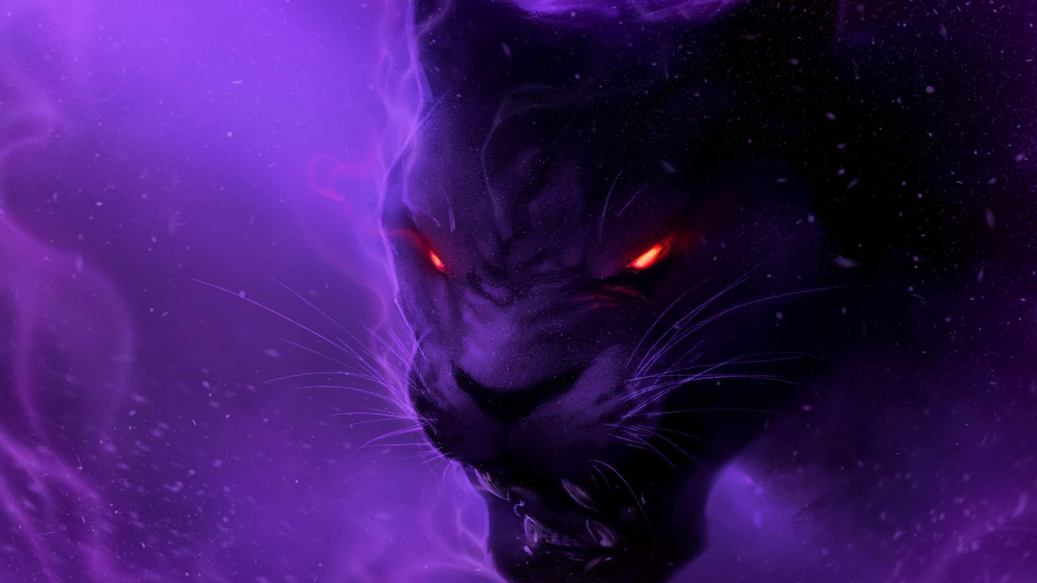 2050x1160 Black Panther Fantasy Wallpaper, Desktop