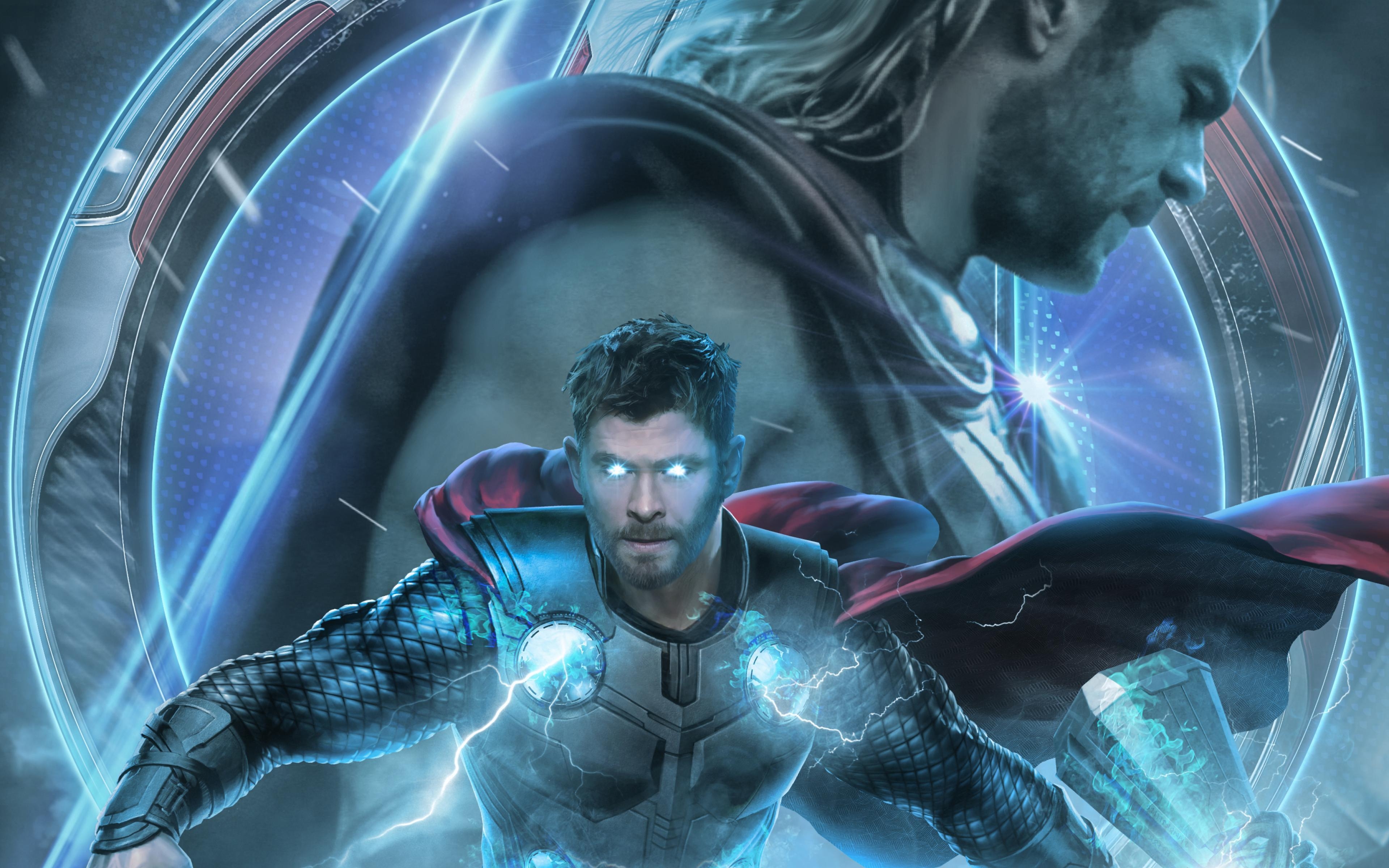 3840x2400 Avengers Endgame Thor Poster Artwork 4K, Desktop