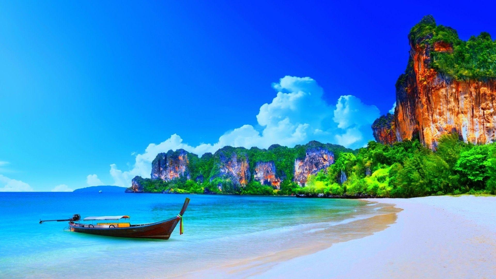 1920x1080 Thailand Beach Wallpaper Background BozhuWallpaper. Songs 2017, Desktop