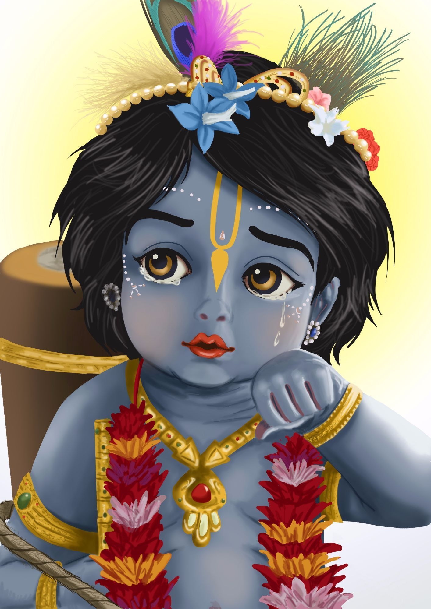 1420x2000 Baby Krishna. Baby krishna, Lord krishna image, Lord krishna wallpaper, Phone