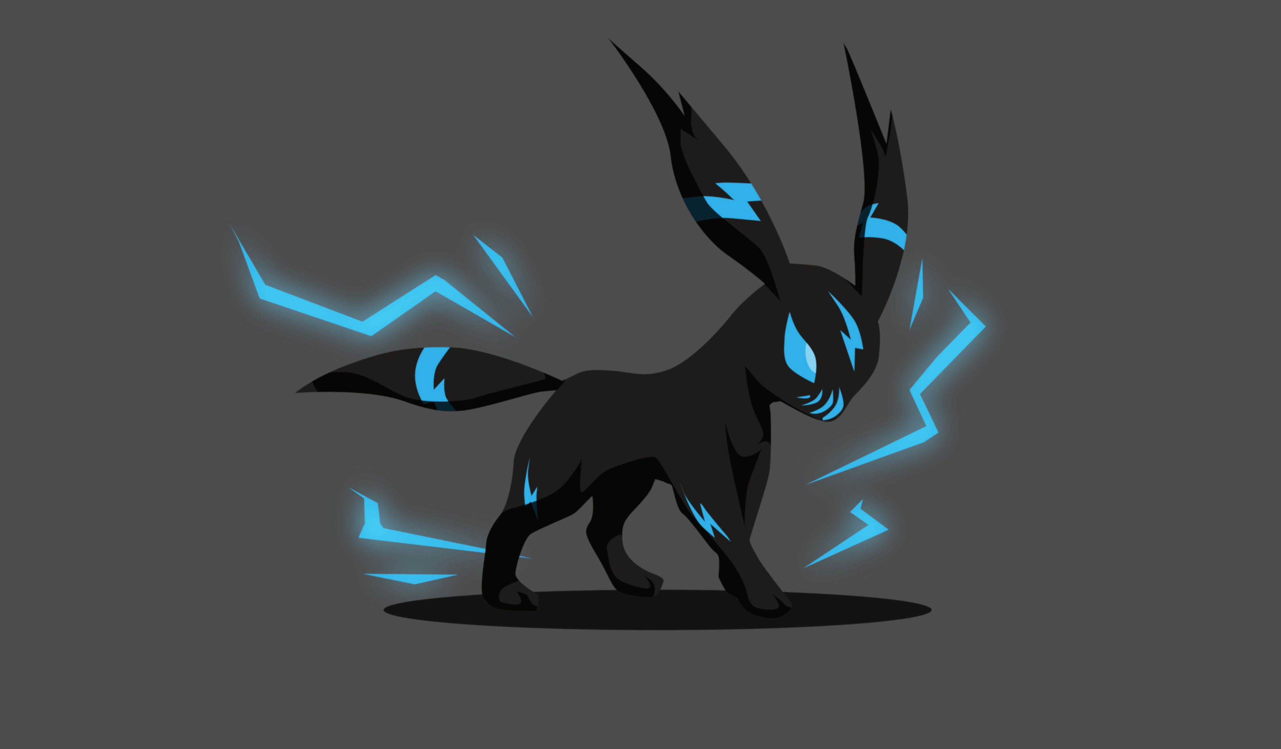 4450x2600 Umbreon Pokemon Minimal 4k, HD Anime, 4k Wallpaper, Image, Background, Photo and Picture, Desktop