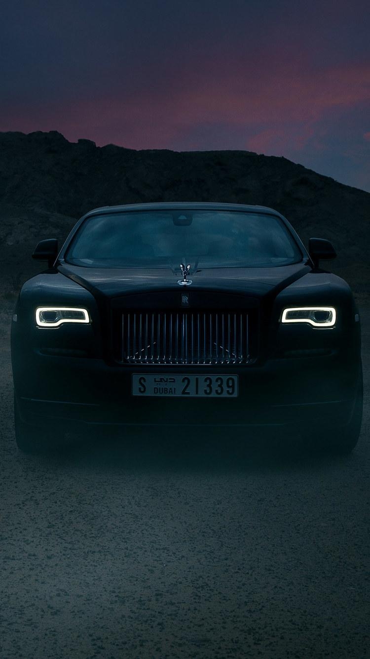 750x1340 Rolls Royce Wraith Black Badge iPhone iPhone 6S, Phone